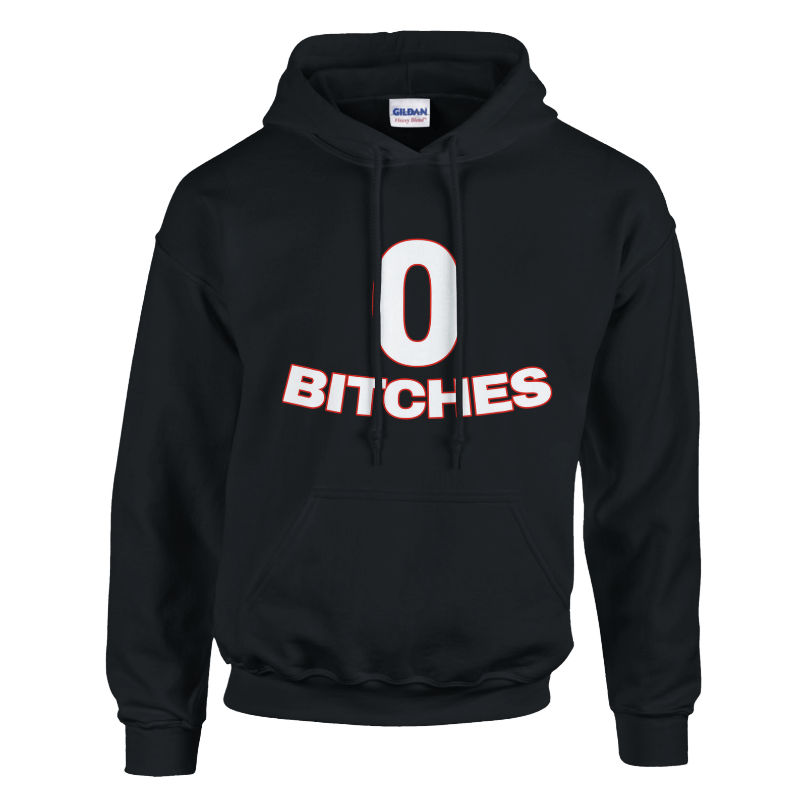 0 Bitches Hoodie - TheShirtless