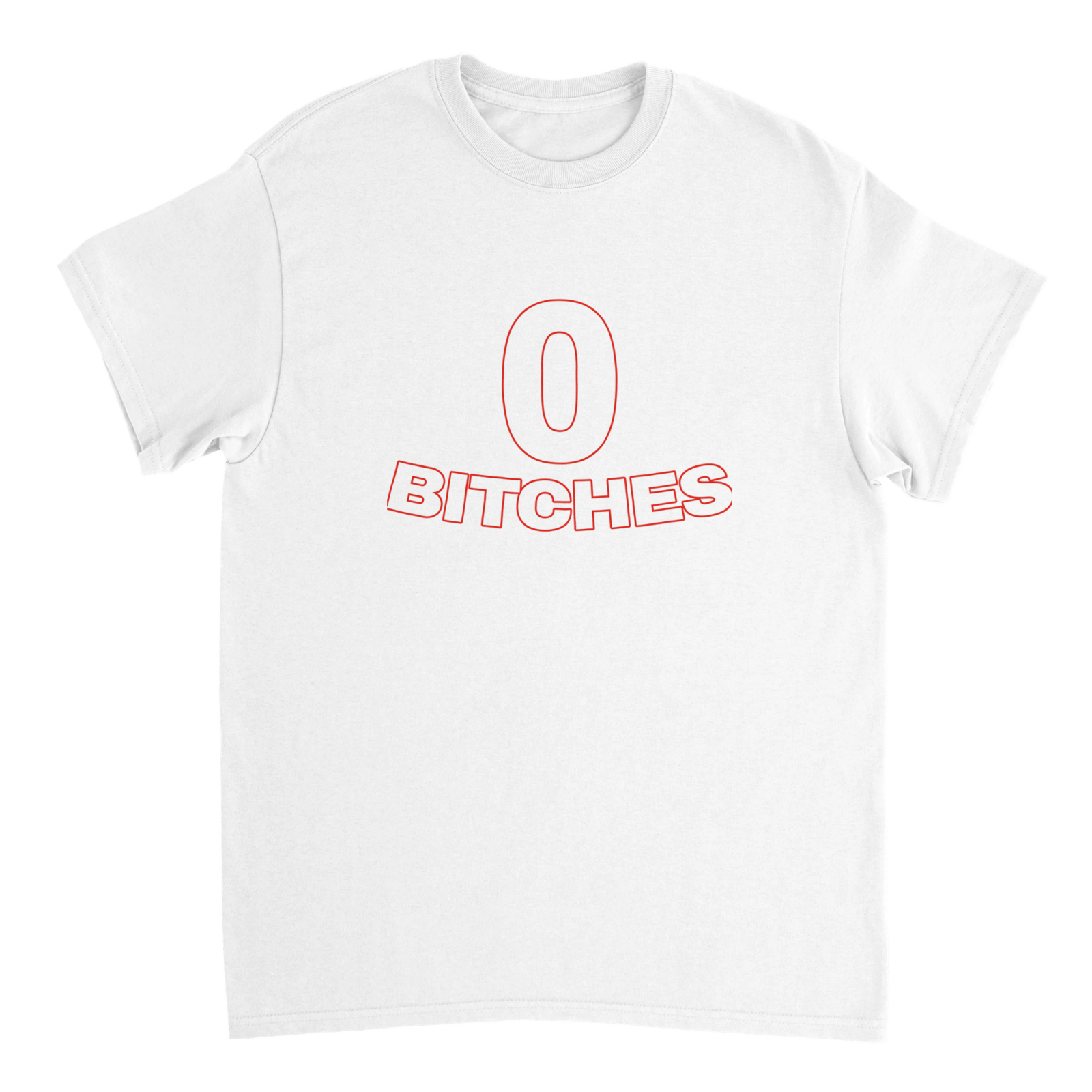 0 Bitches T-shirt - TheShirtless