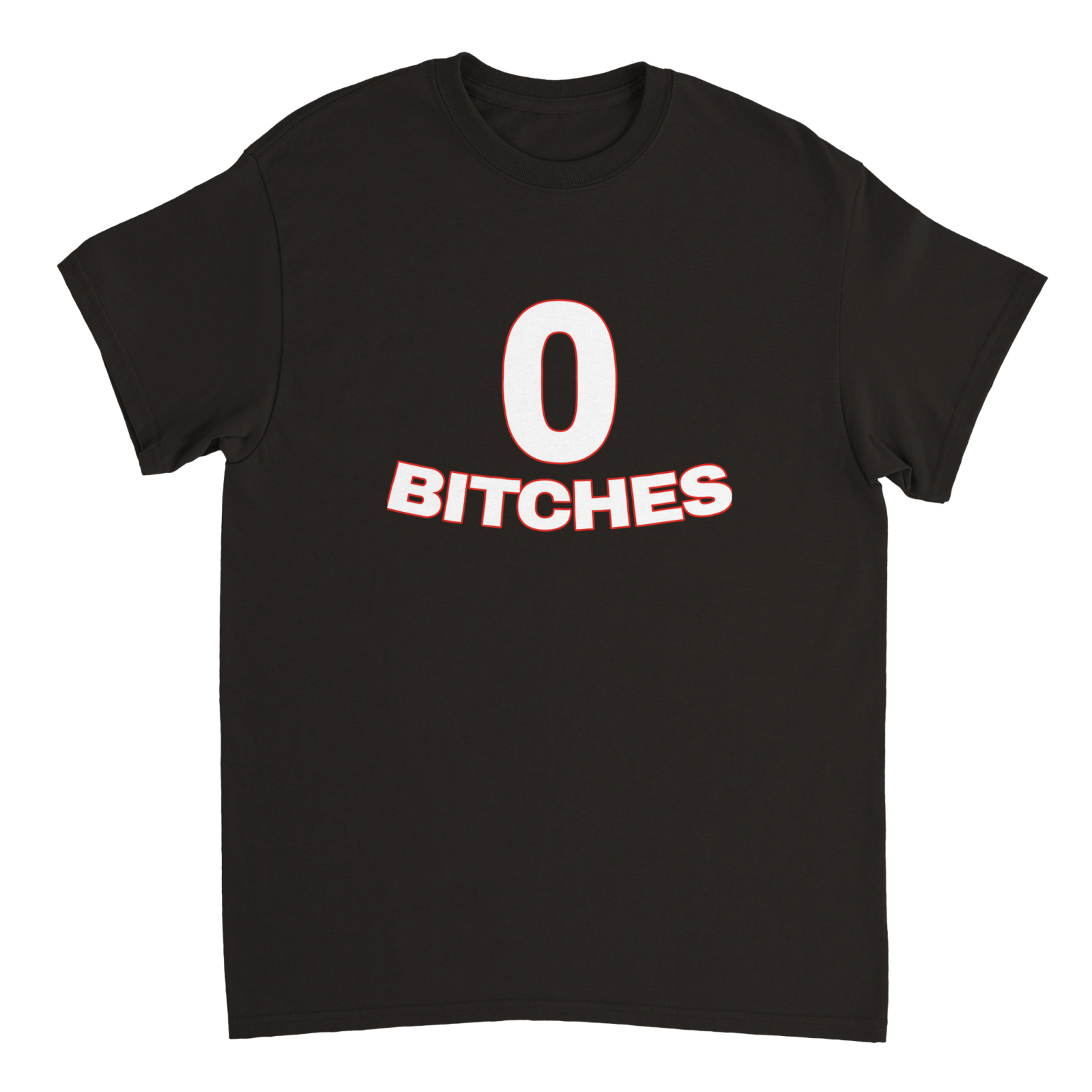 0 Bitches T-shirt - TheShirtless