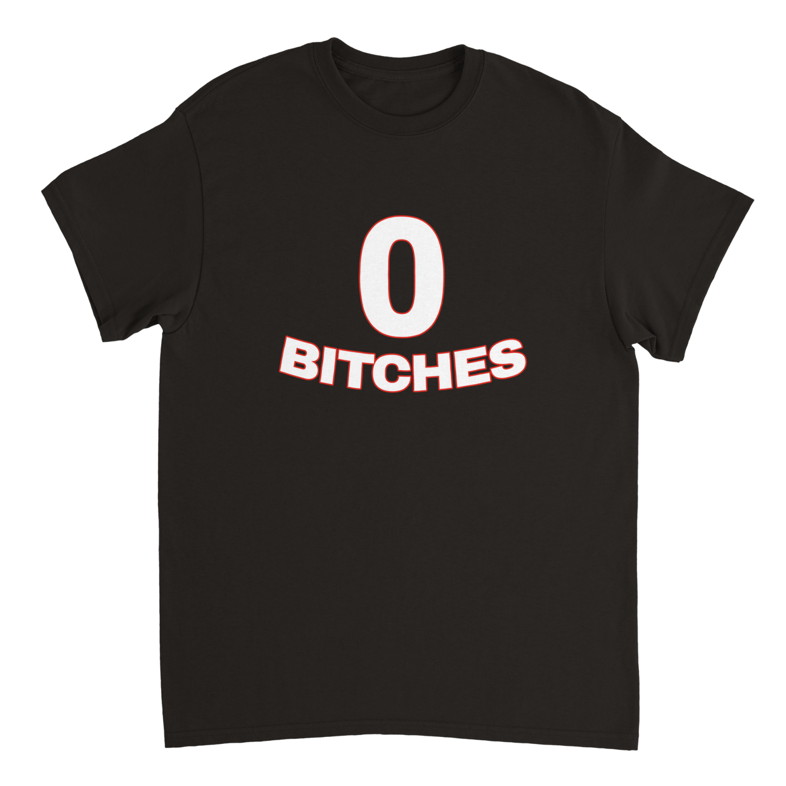 0 Bitches T-shirt - TheShirtless