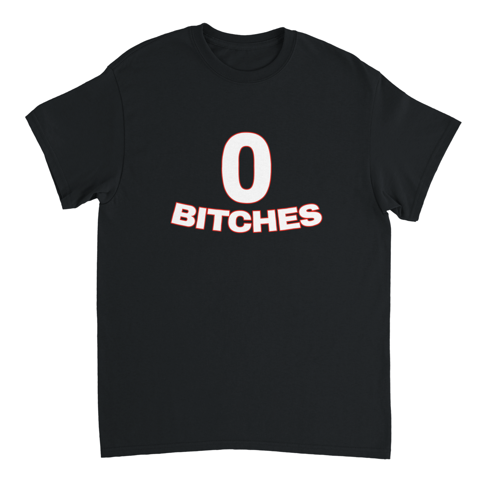 0 Bitches T-shirt - TheShirtless