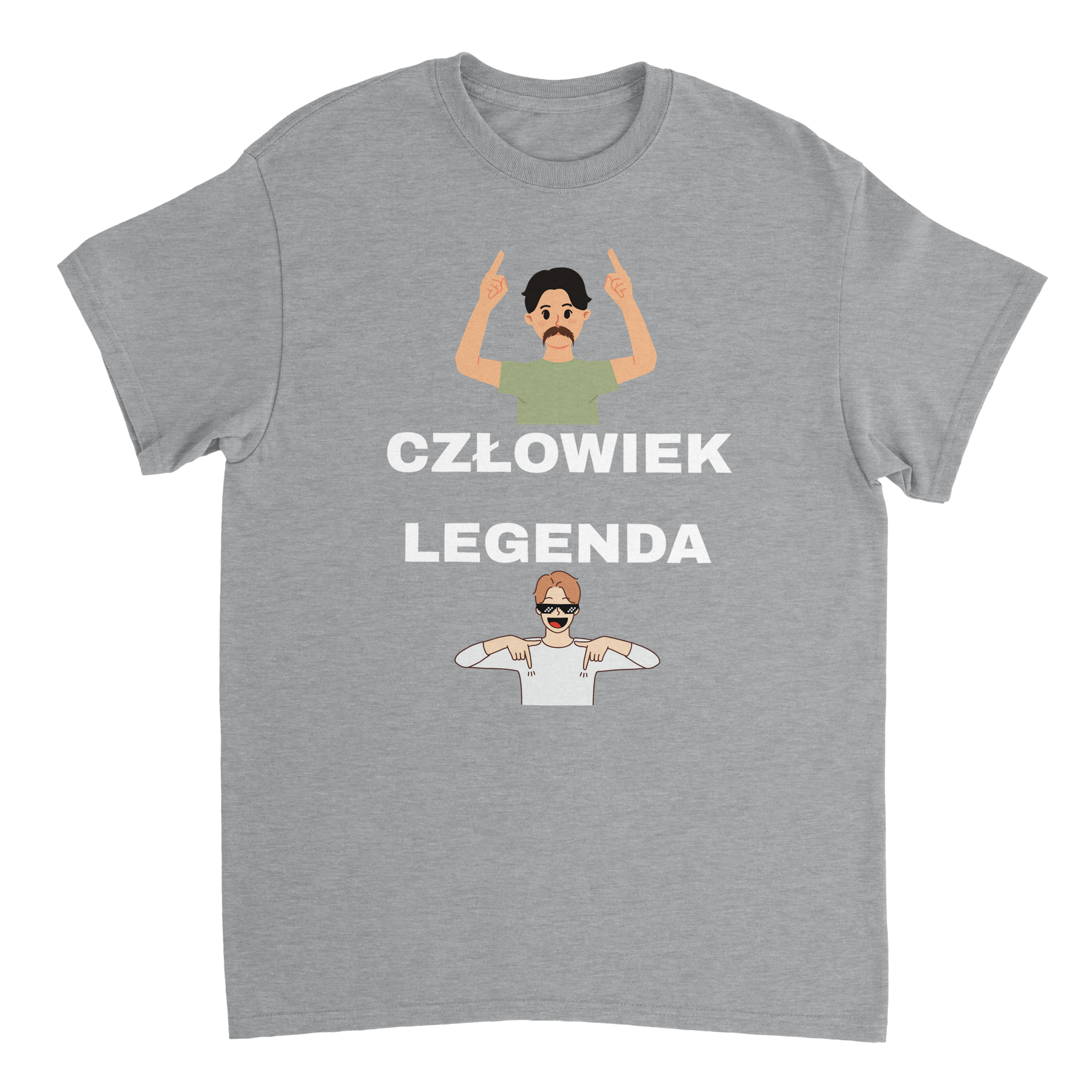 Człowiek Legenda  T-shirt
