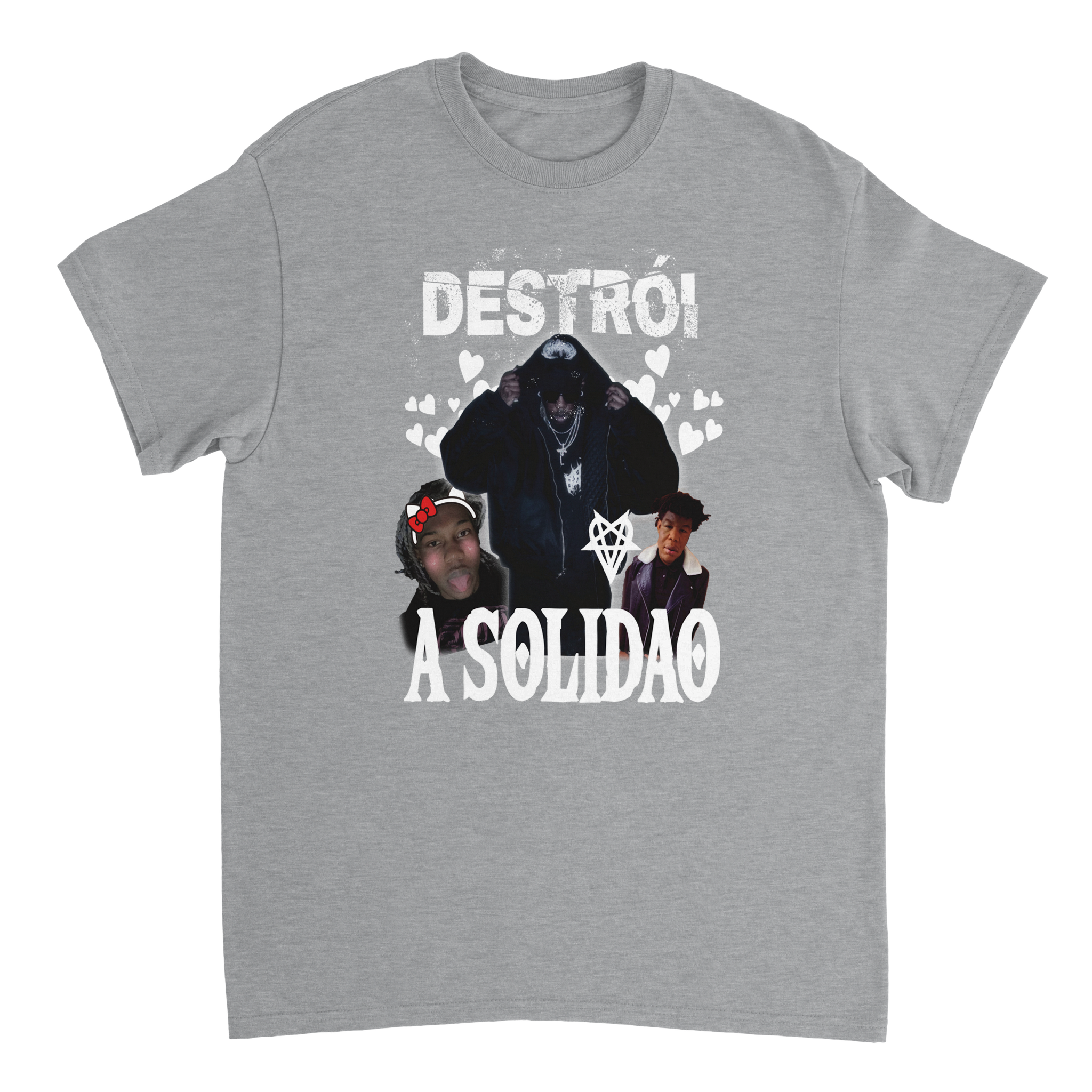 T-shirt Destrói A Solidão