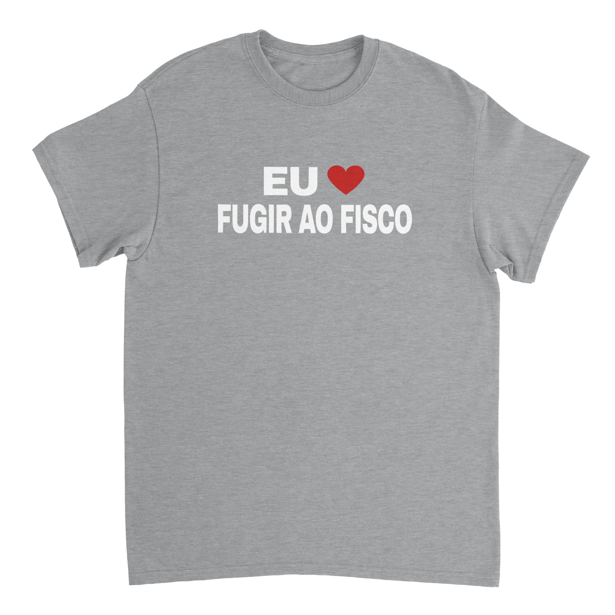 T-shirt Eu Adoro Fugir Ao Fisco