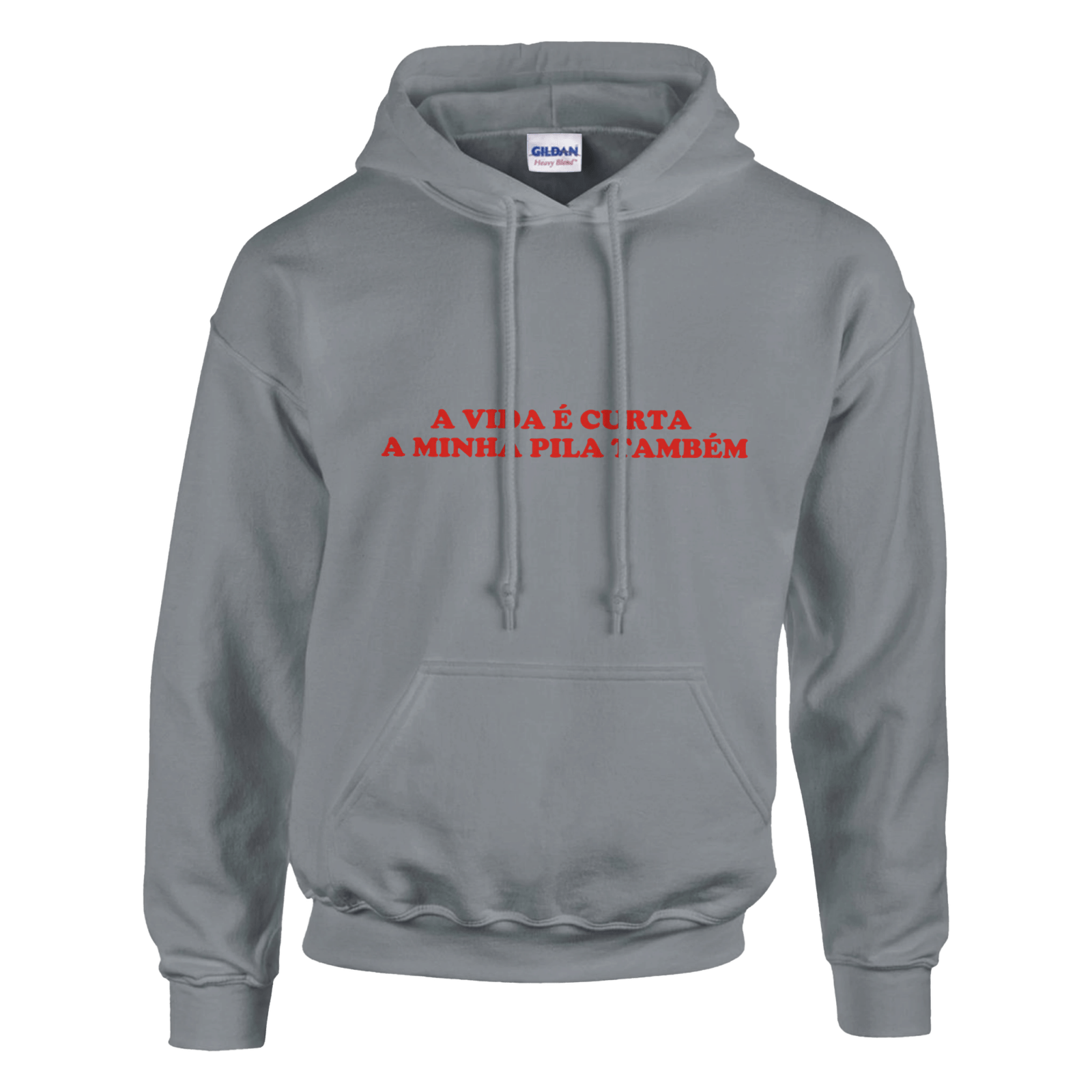 A Vida é Curta A Minha Pila Também Hoodie - TheShirtless