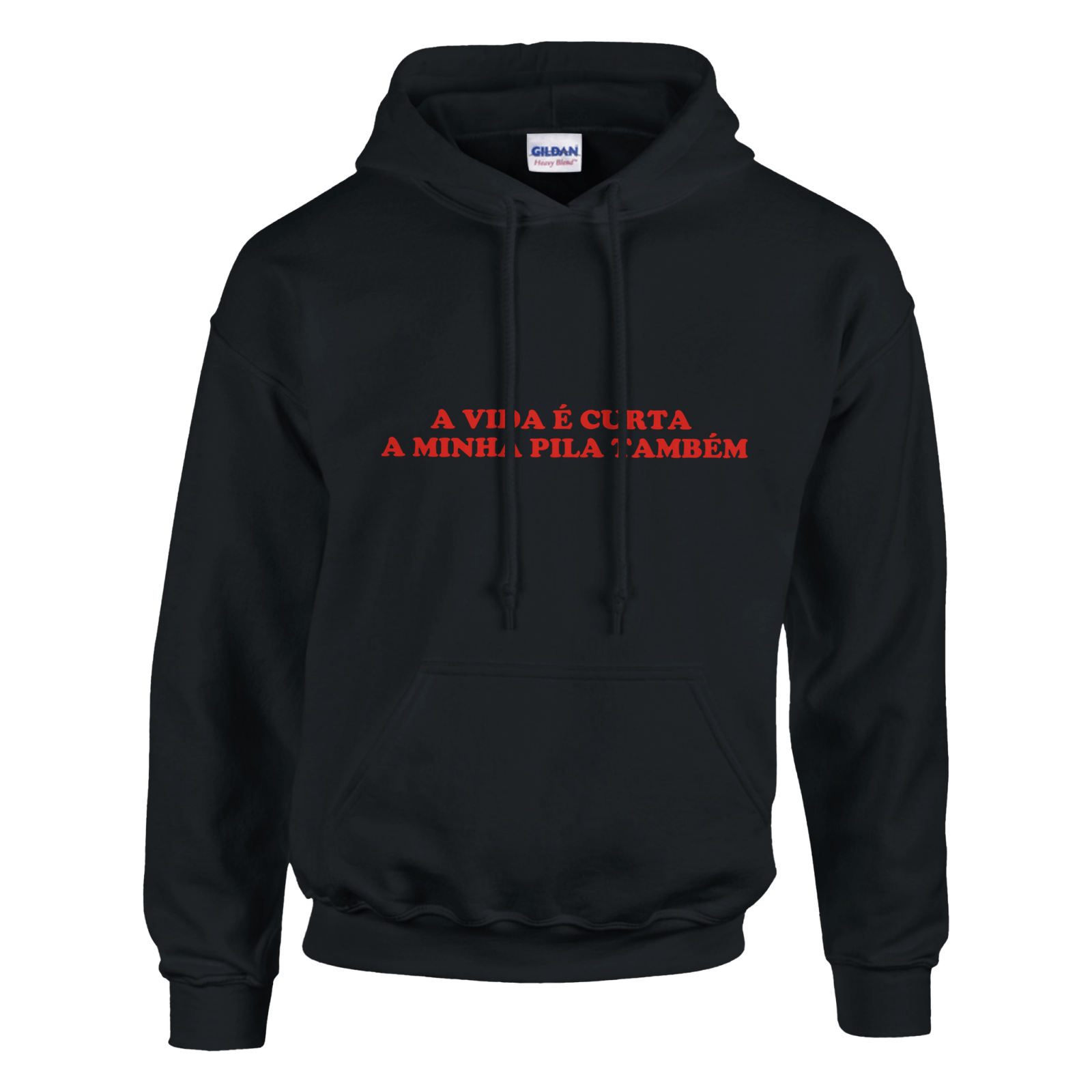 A Vida é Curta A Minha Pila Também Hoodie - TheShirtless