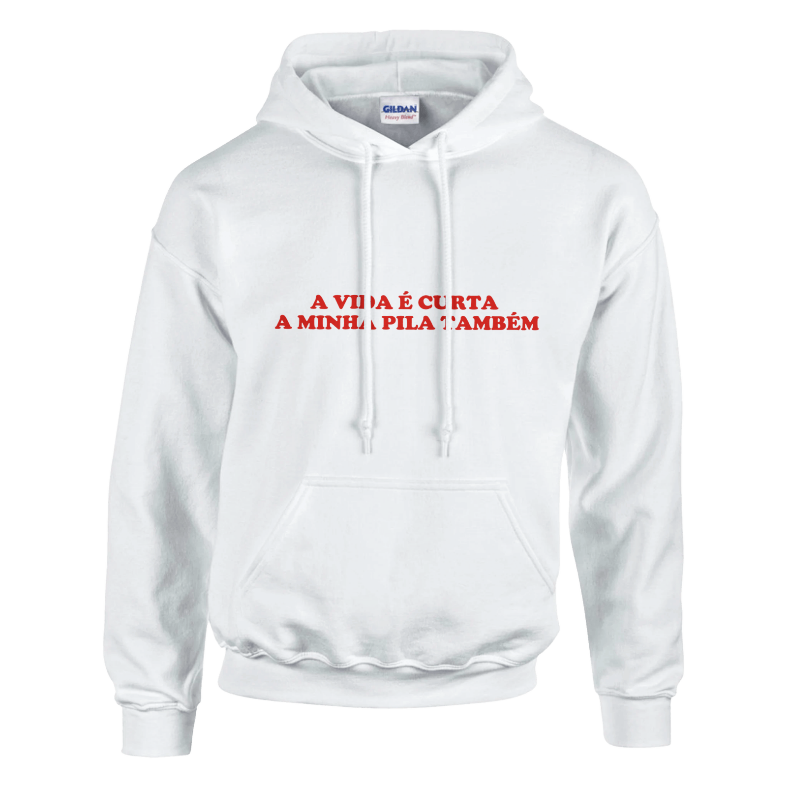 A Vida é Curta A Minha Pila Também Hoodie - TheShirtless