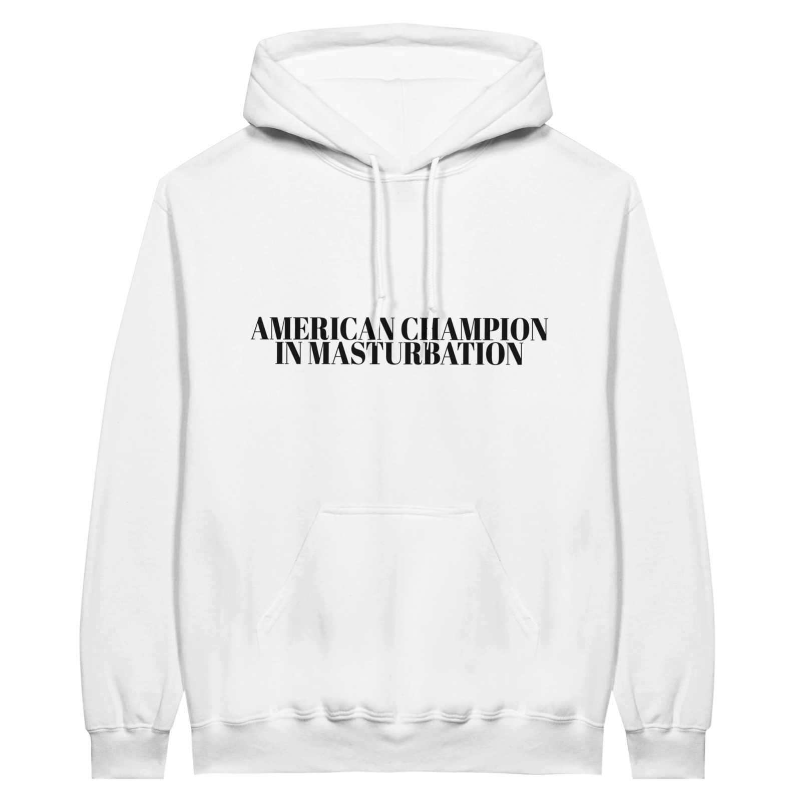 American Champion In Masturbation Hoodie - TheShirtless