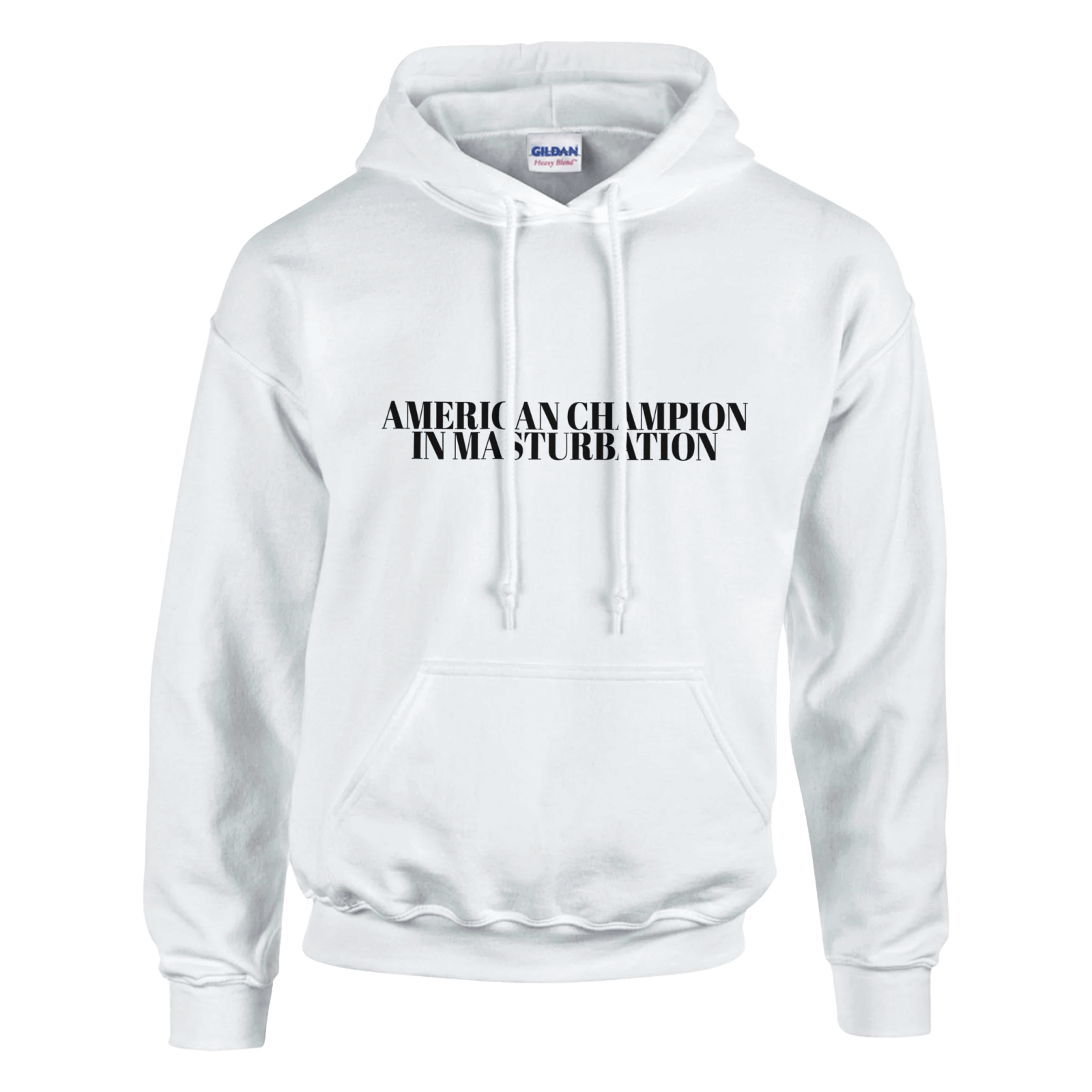 American Champion In Masturbation Hoodie - TheShirtless