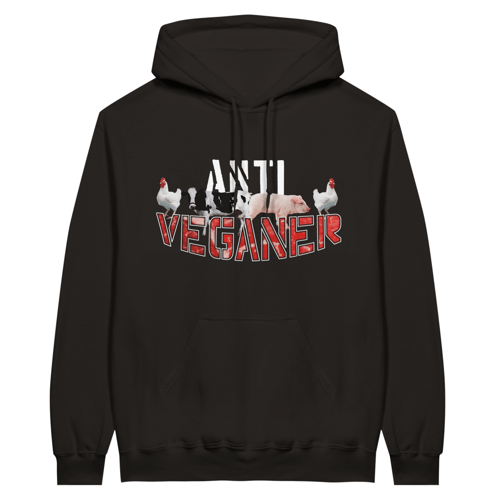 Anti Veganer Hoodie - TheShirtless