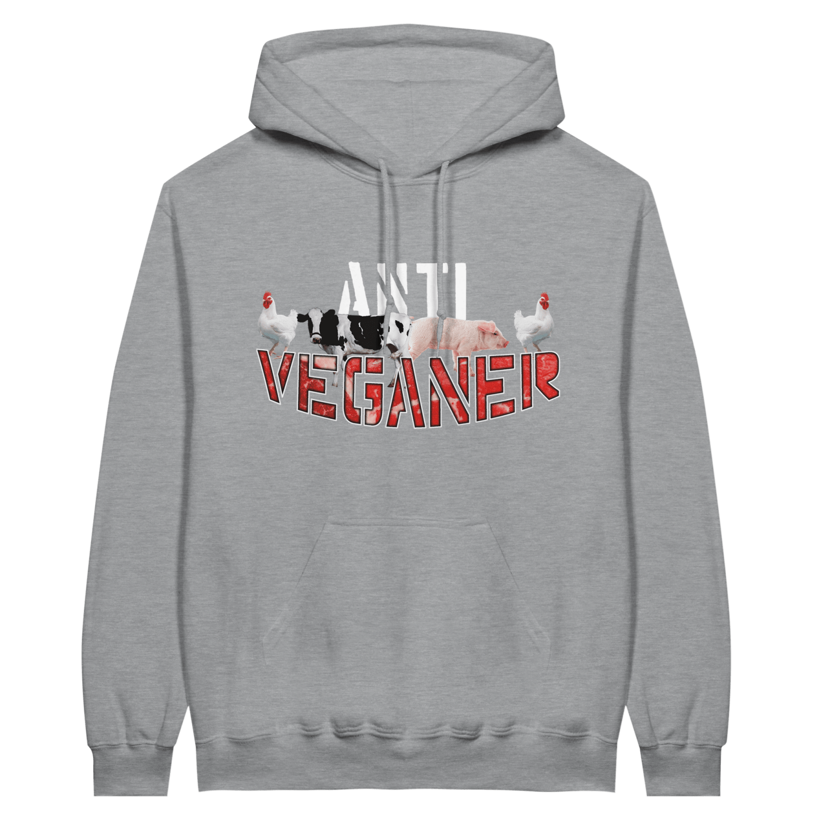 Anti Veganer Hoodie - TheShirtless