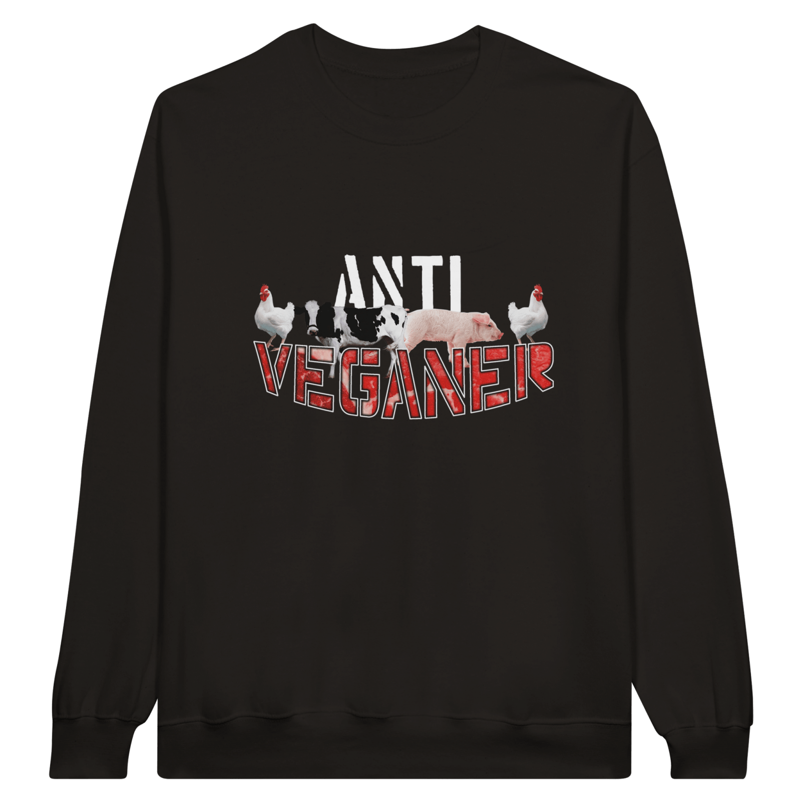 Anti Veganer Pullover - TheShirtless