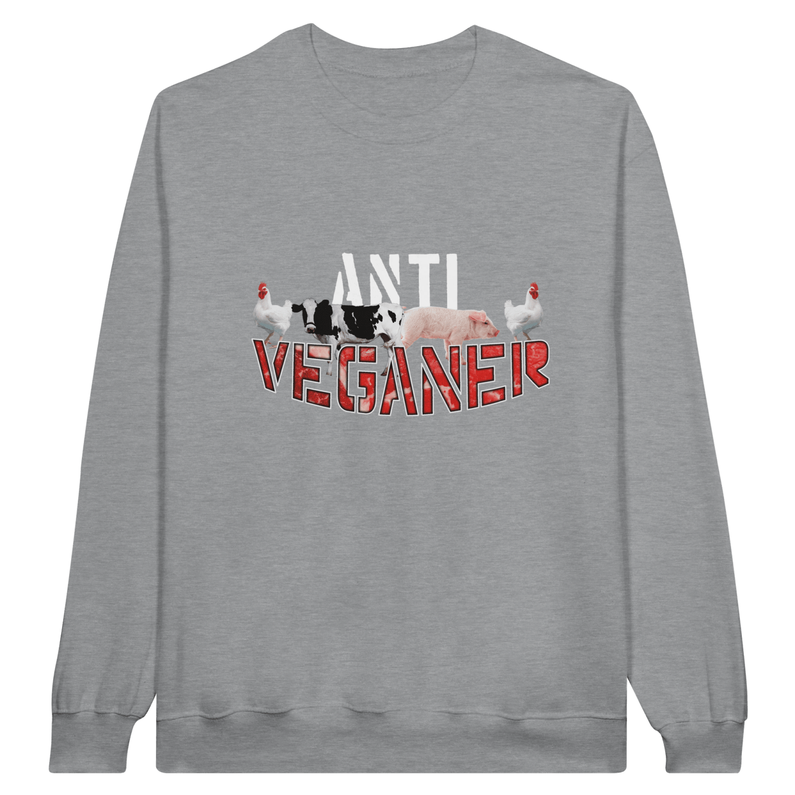 Anti Veganer Pullover - TheShirtless