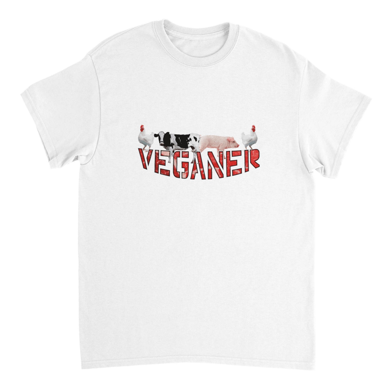 Anti Veganer T-shirt - TheShirtless