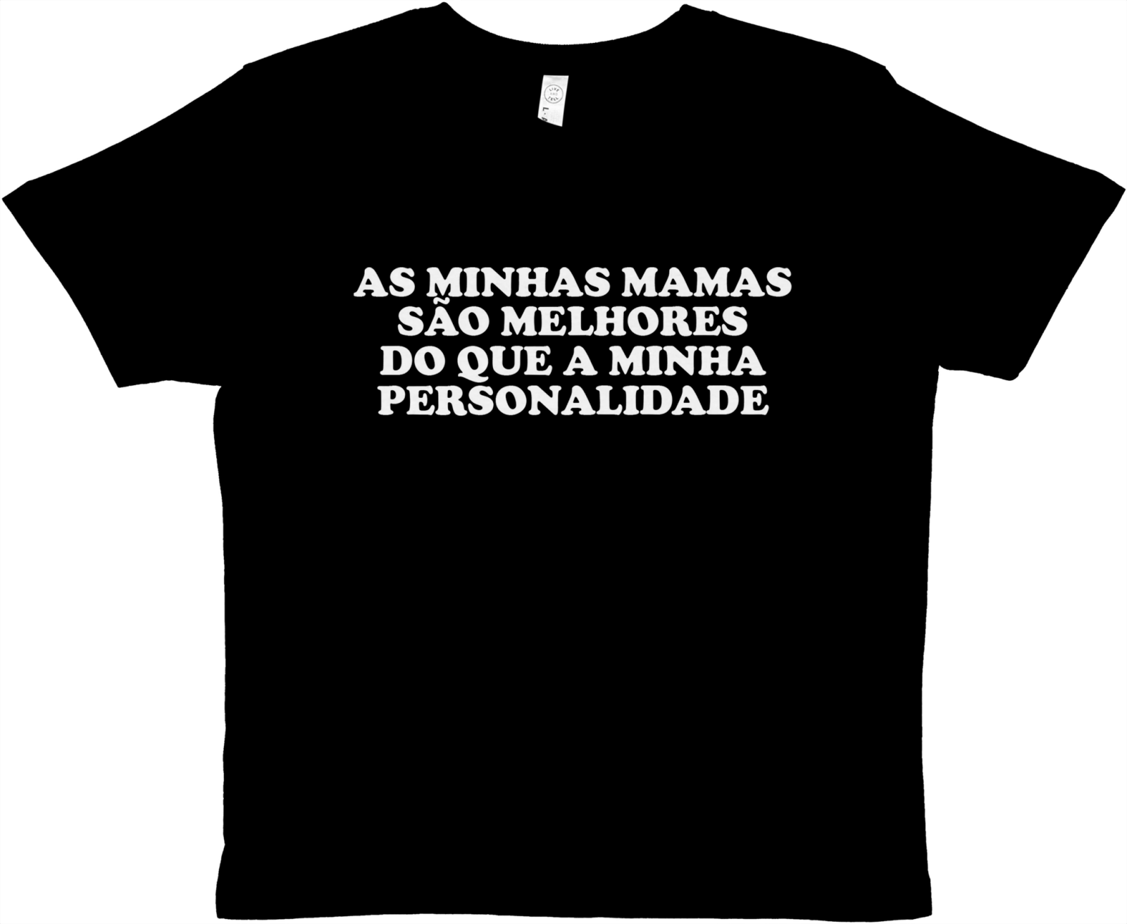 As Minhas Mamas São Melhores Do Que A Minha Personalidade Baby Tee - TheShirtless