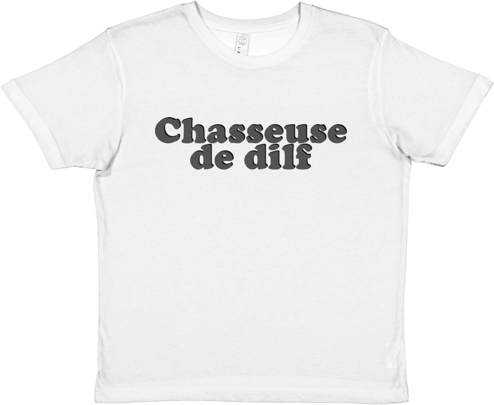 Baby Tee Chasseuse De Dilf - TheShirtless