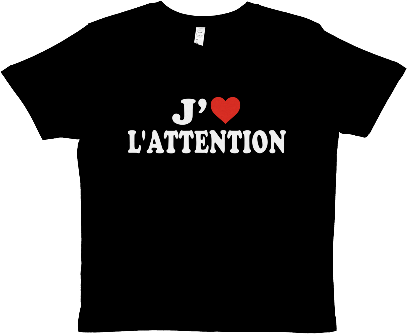 Baby Tee J'aime L'attention - TheShirtless