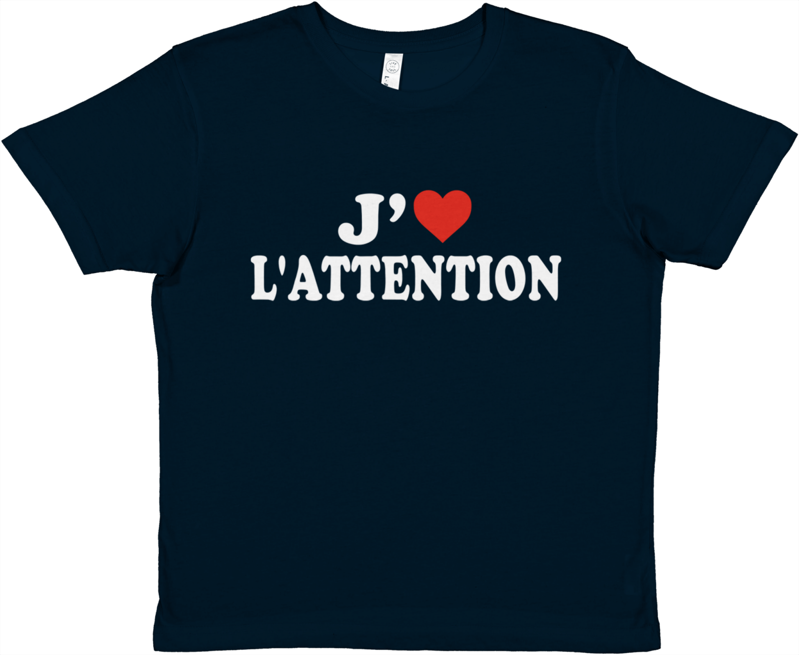 Baby Tee J'aime L'attention - TheShirtless