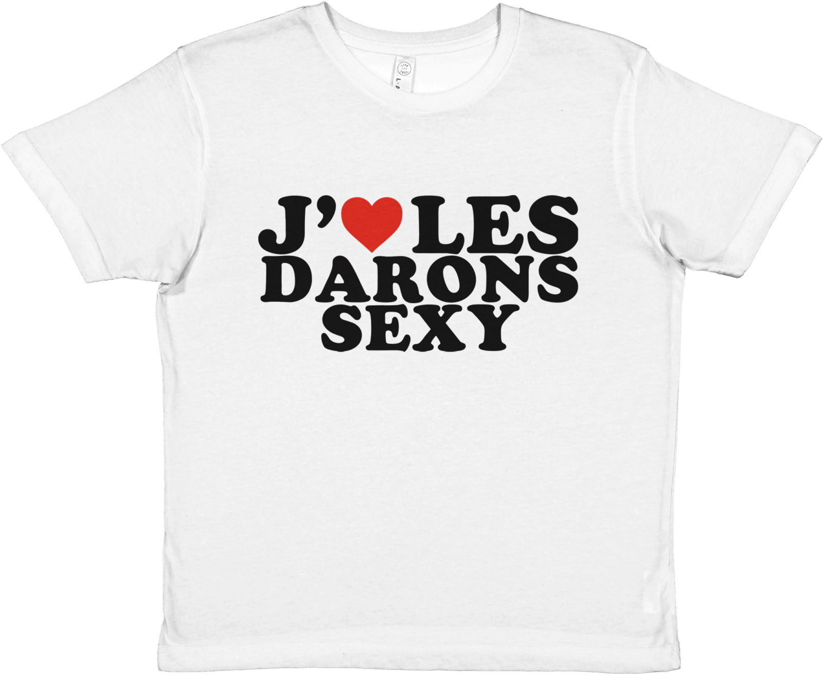 Baby Tee J'aime Les Darons Sexy - TheShirtless