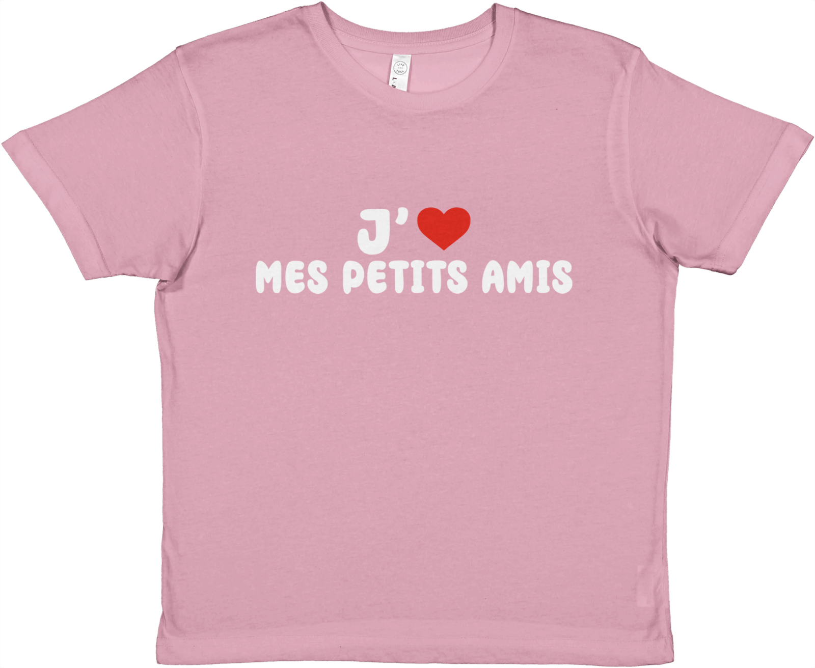 Baby Tee J'aime Mes Petits Amis - TheShirtless