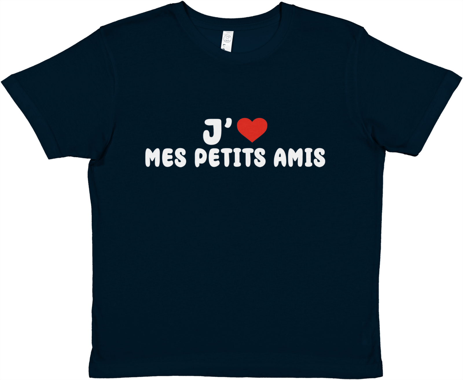 Baby Tee J'aime Mes Petits Amis - TheShirtless