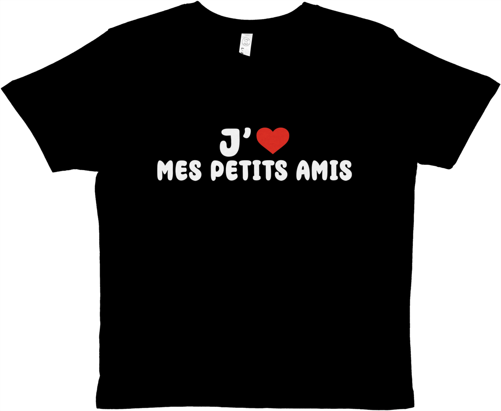 Baby Tee J'aime Mes Petits Amis - TheShirtless