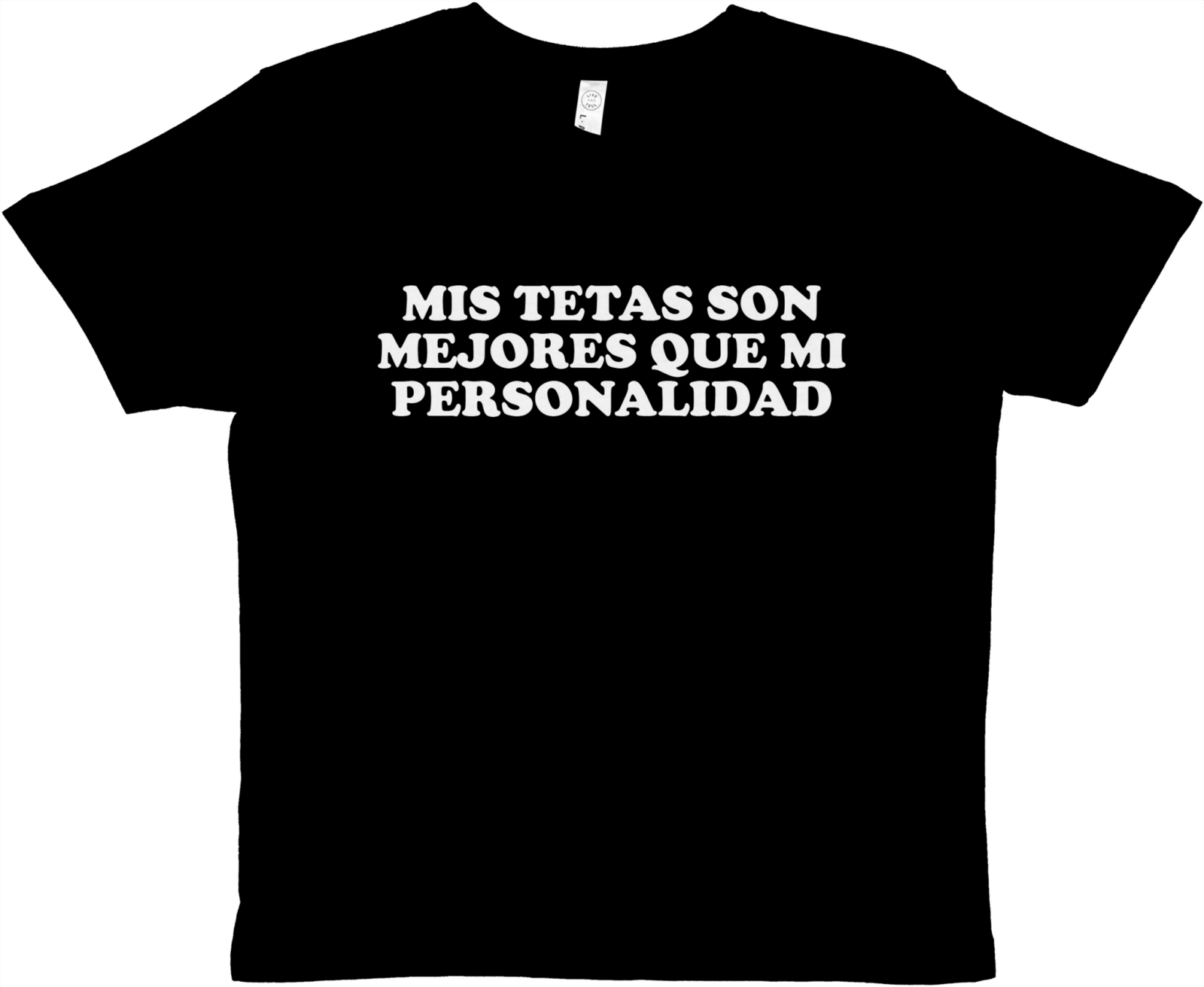 Baby Tee Mis Tetas Son Mejores Que Mi Personalidad - TheShirtless