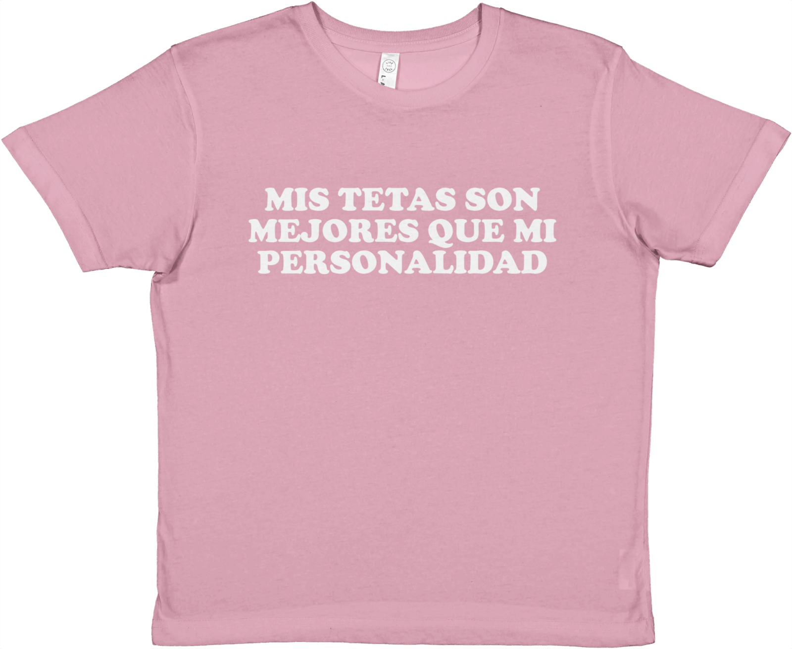 Baby Tee Mis Tetas Son Mejores Que Mi Personalidad - TheShirtless