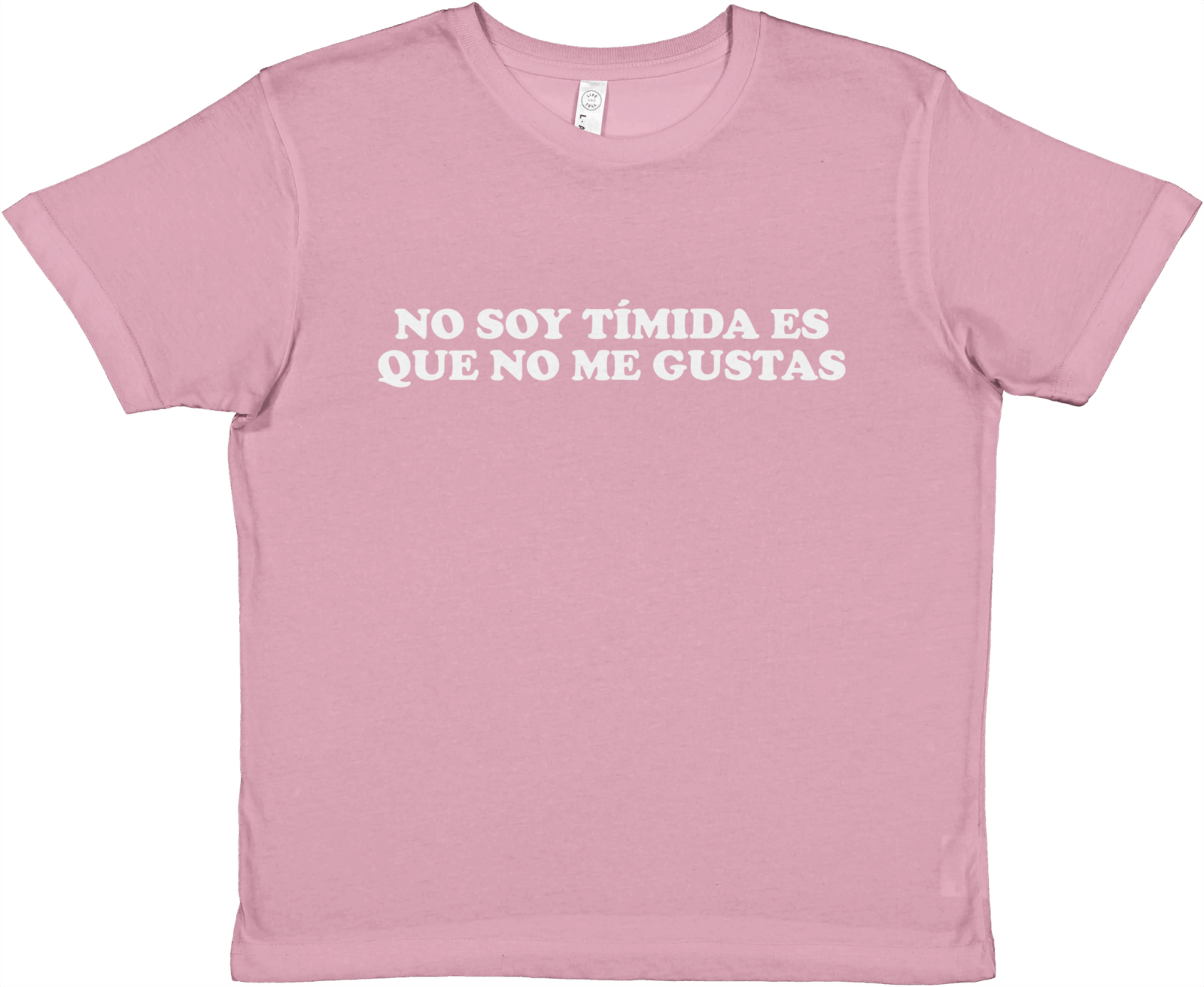 Baby Tee No Soy Tímida, Es Que No Me Gustas - TheShirtless