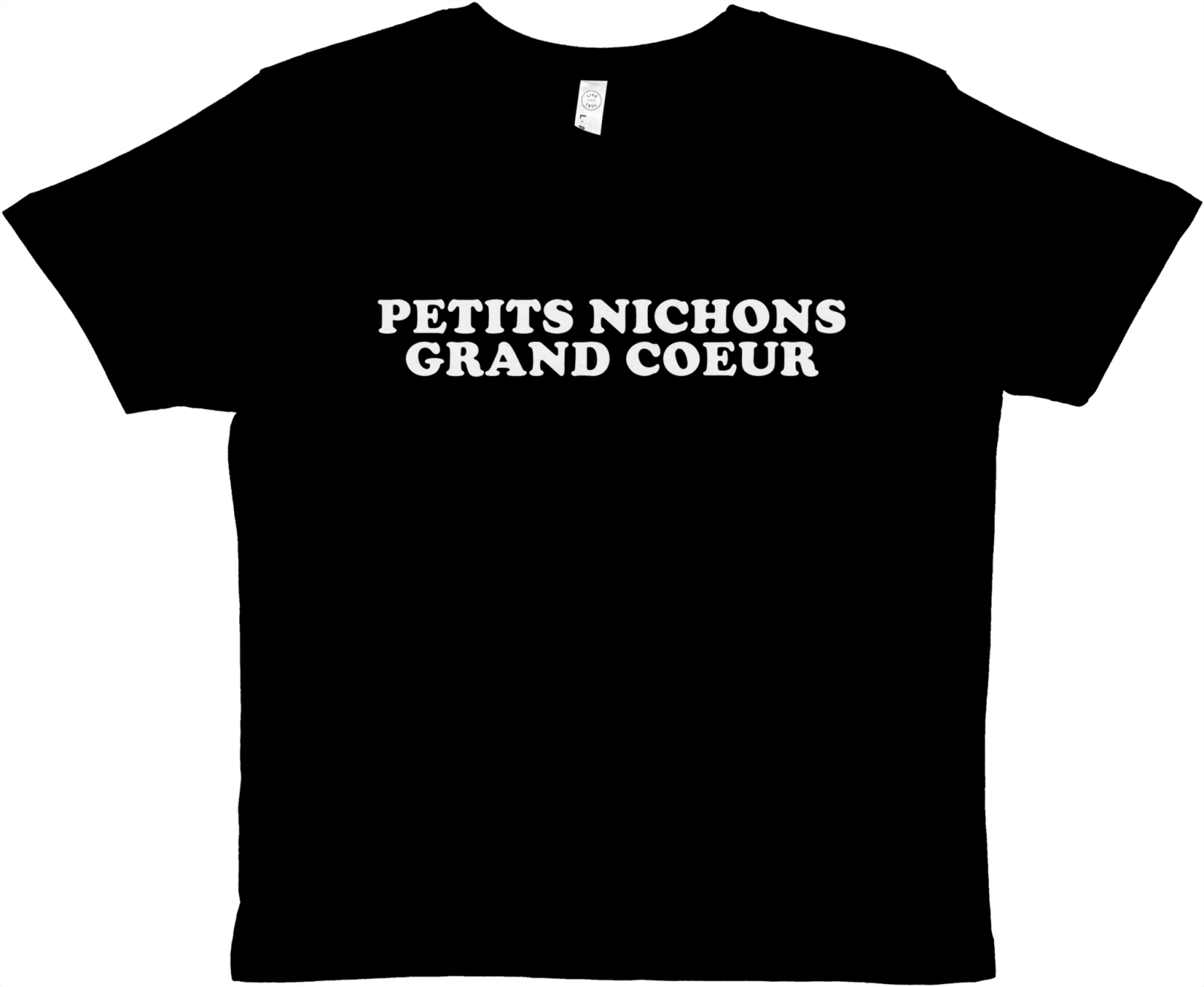 Baby Tee Petits Nichons Grand Coeur - TheShirtless