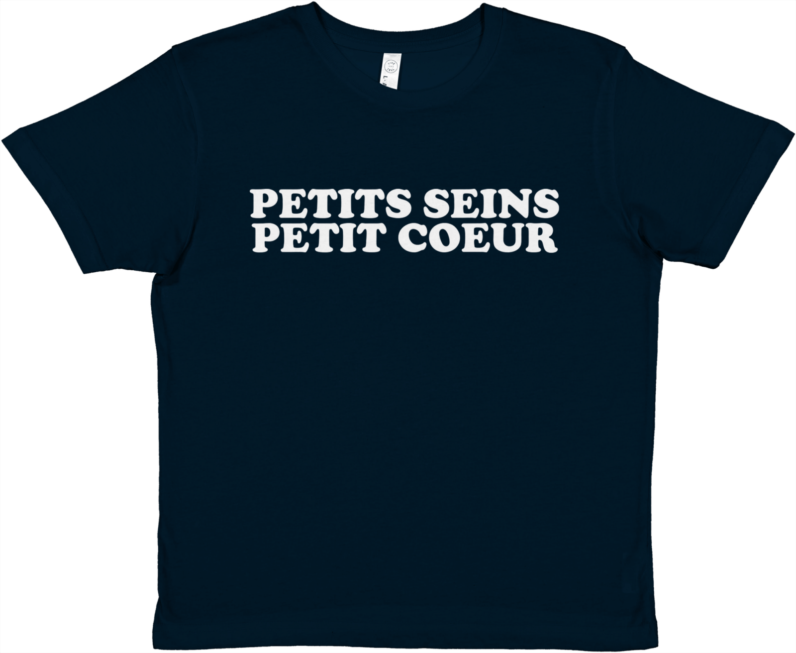 Baby Tee Petits Seins Petit Coeur - TheShirtless