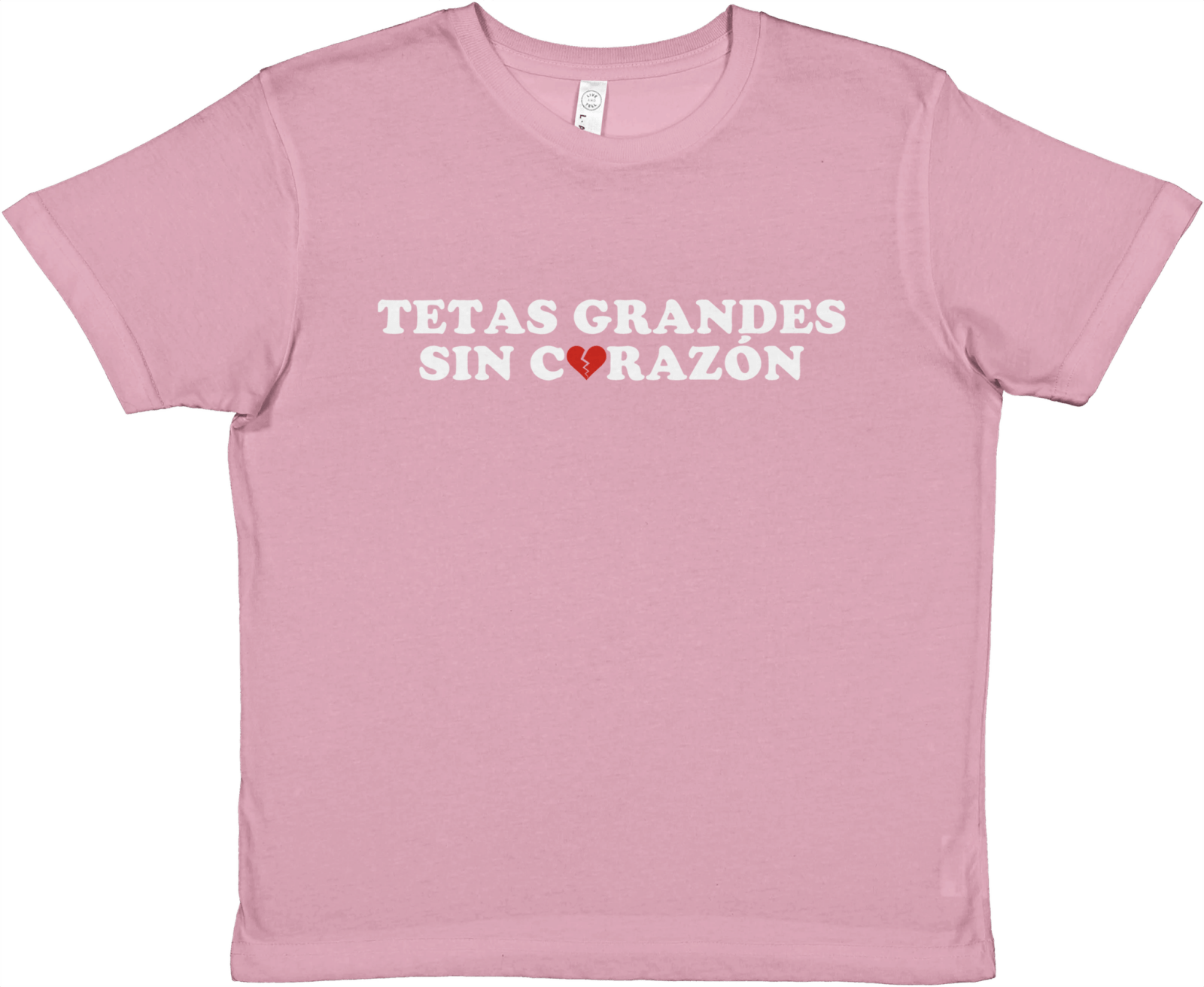 Baby Tee Tetas Grandes Sin Corazón - TheShirtless