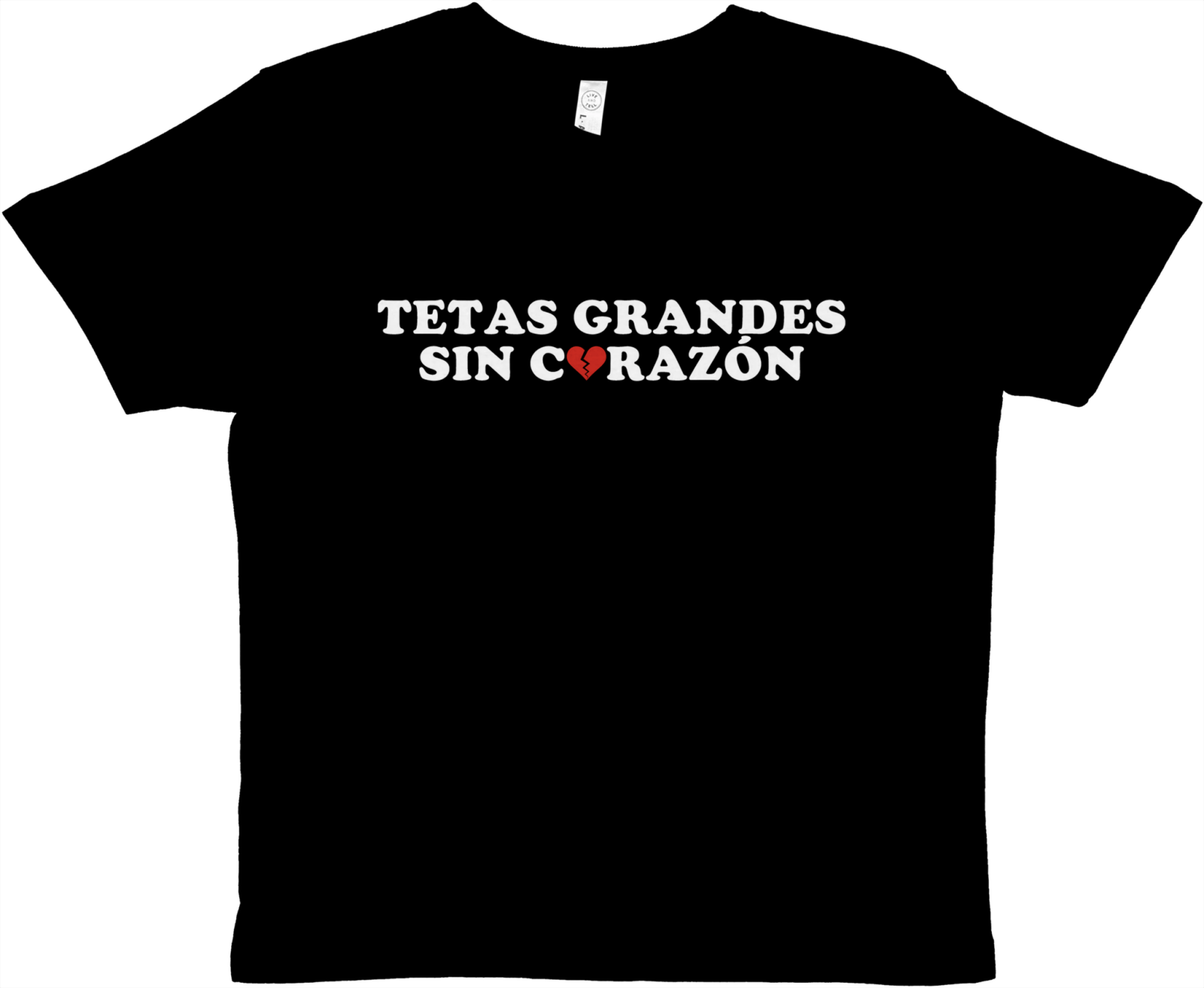 Baby Tee Tetas Grandes Sin Corazón - TheShirtless