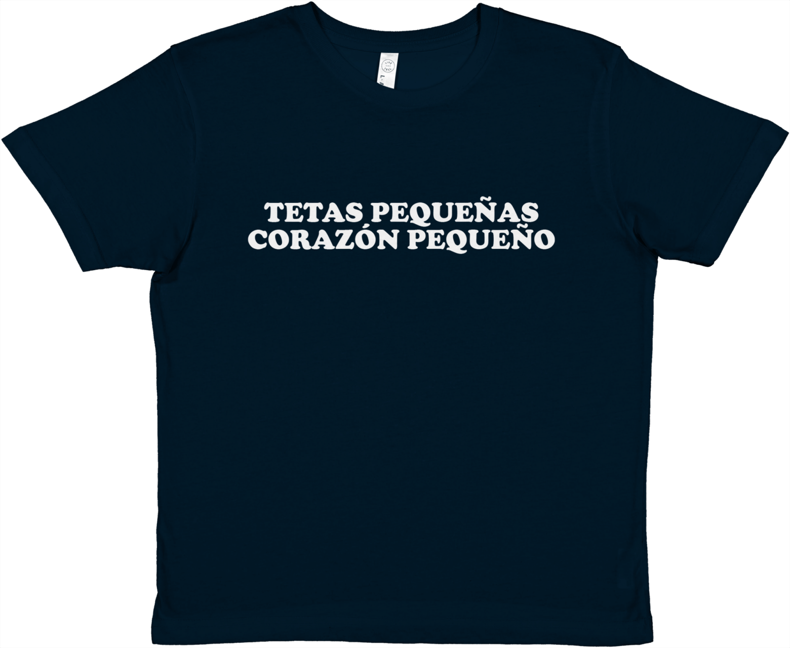 Baby Tee Tetas Pequeñas Corazón Pequeño - TheShirtless