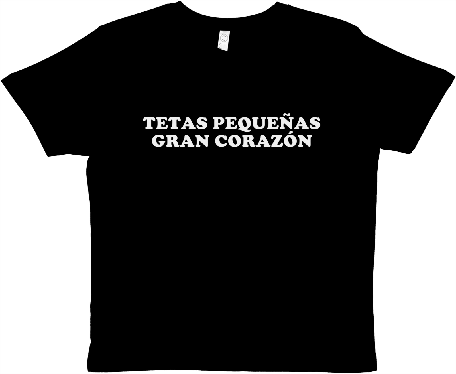 Baby Tee Tetas Pequeñas Gran Corazón - TheShirtless