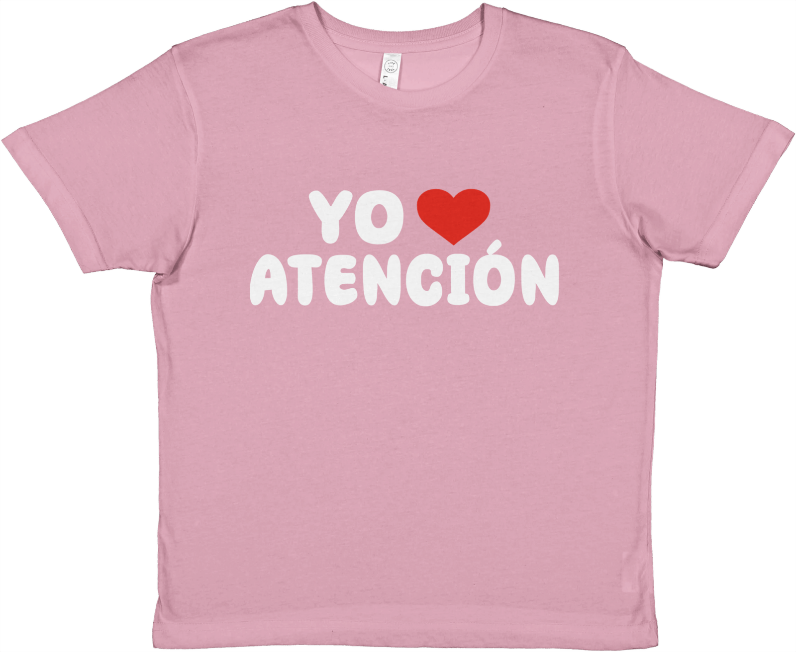 Baby Tee Yo Amo Atención - TheShirtless