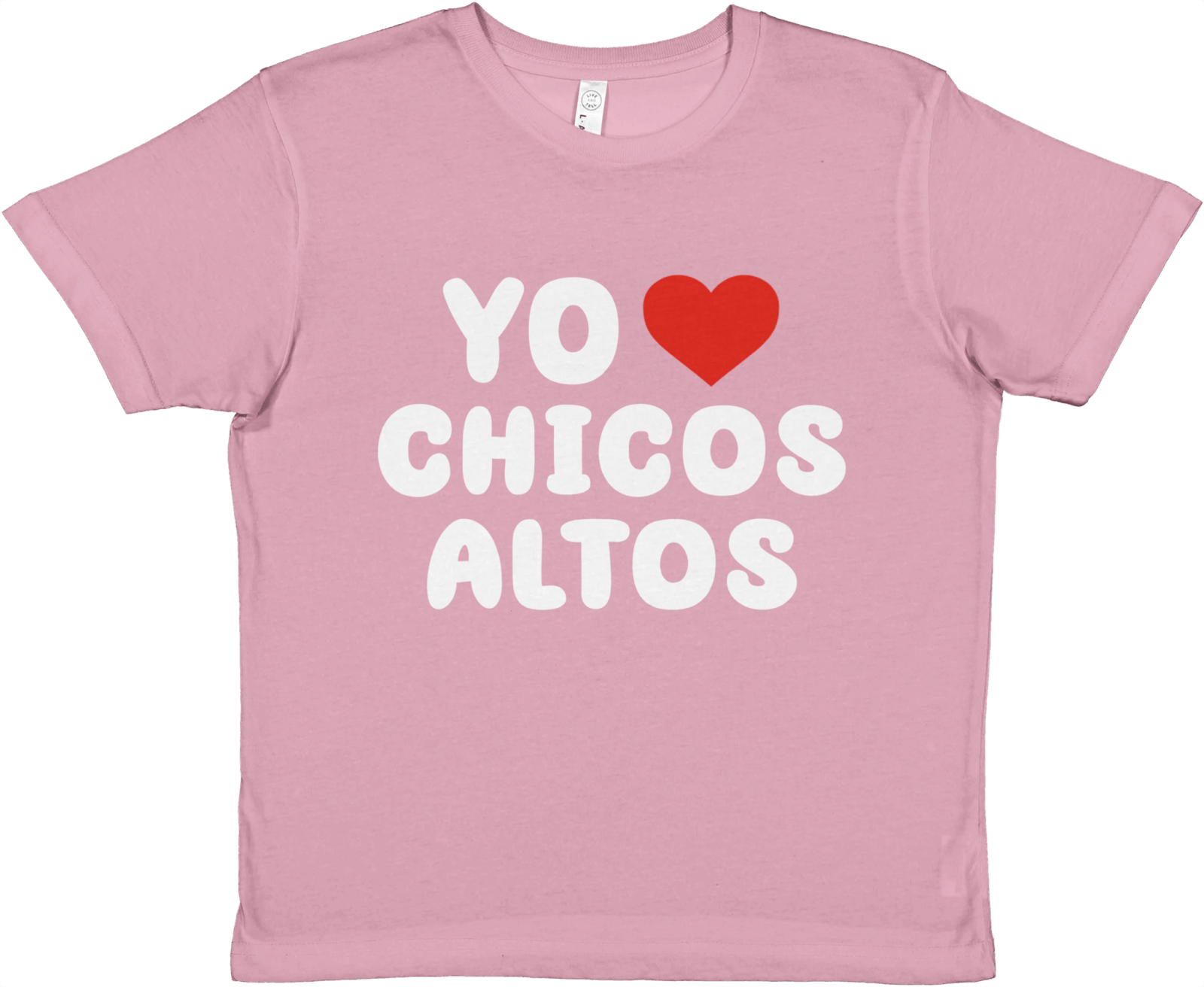 Baby Tee Yo Amo Chicos Altos - TheShirtless