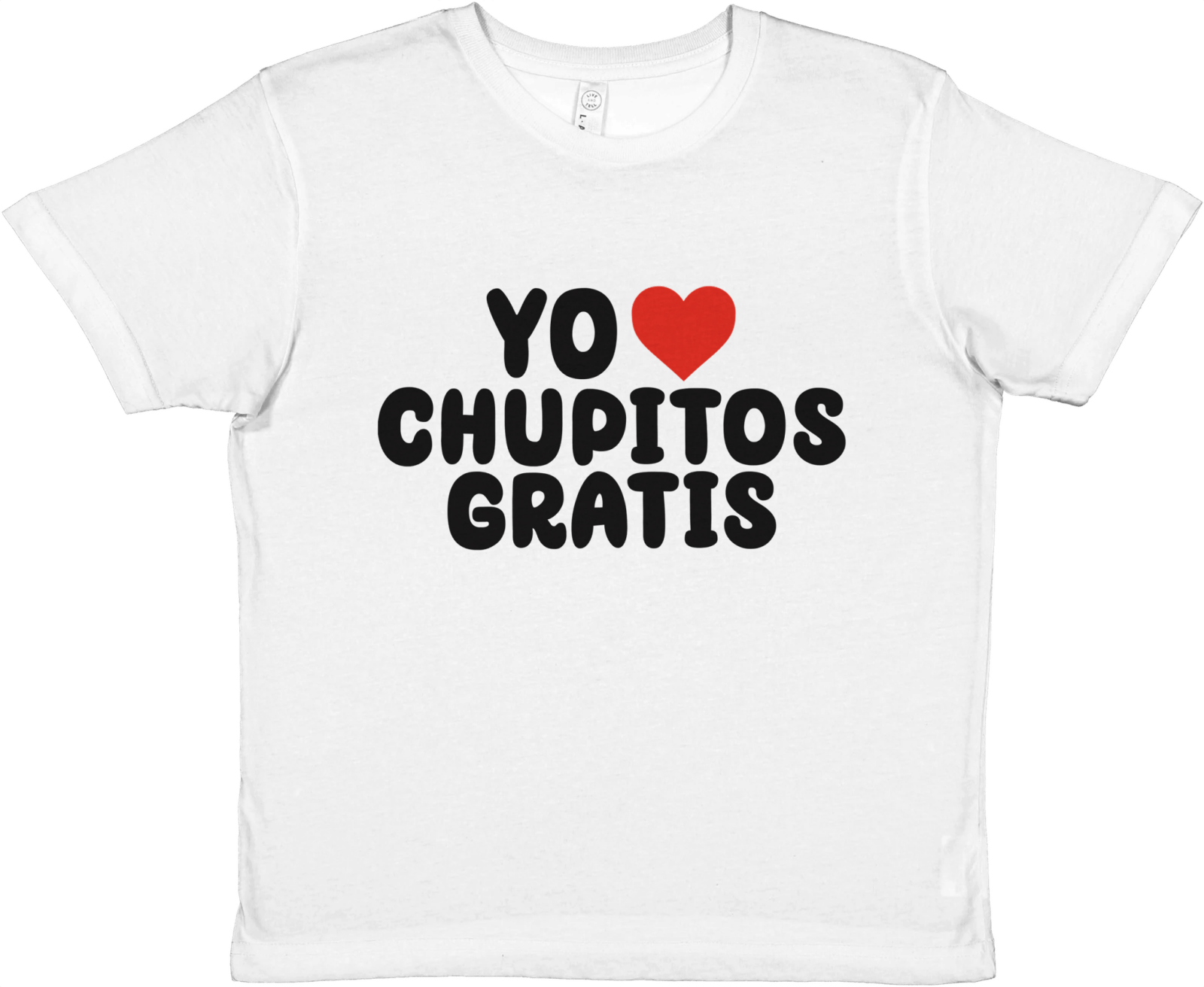 Baby Tee Yo Amo Chupitos Gratis - TheShirtless