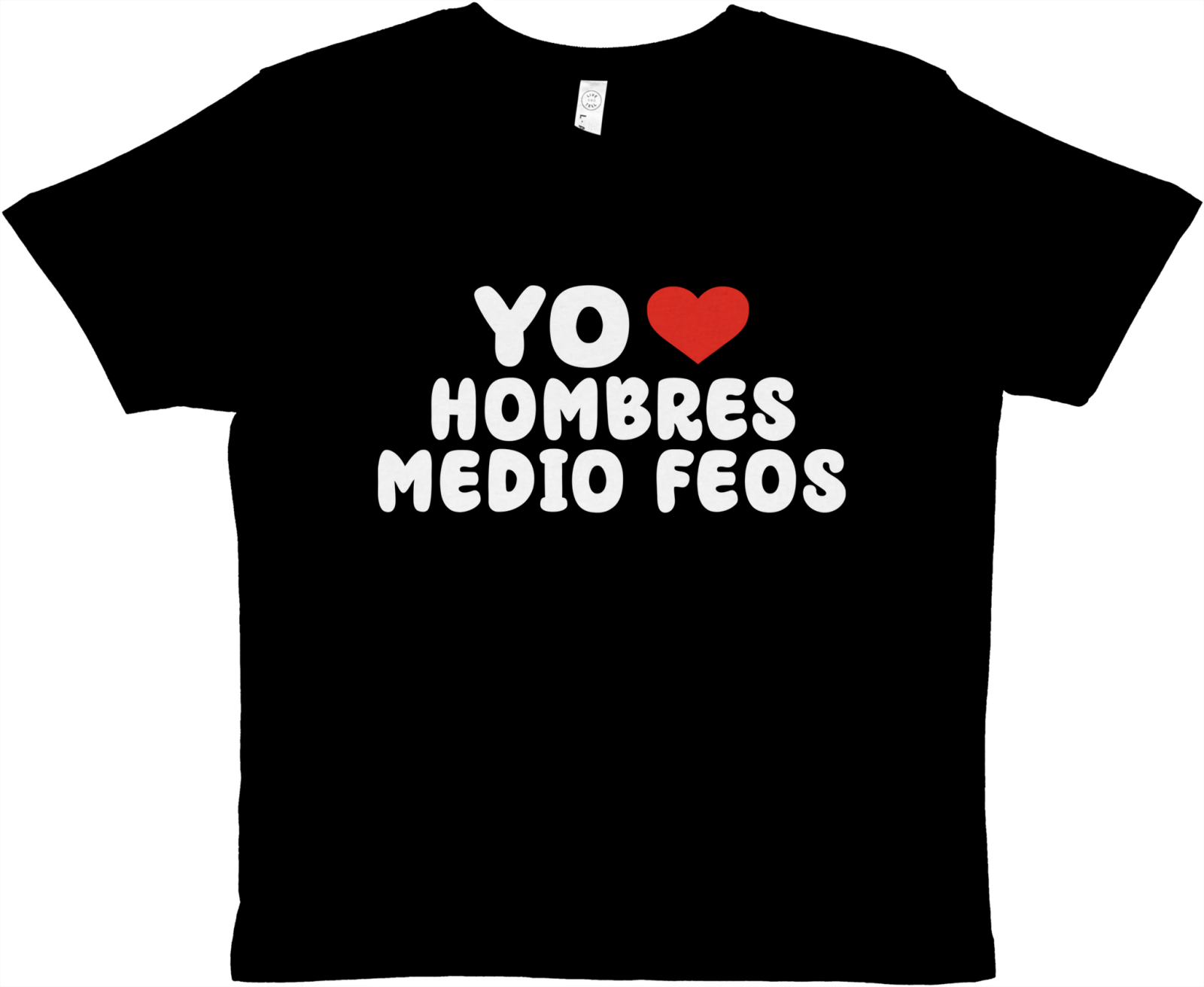 Baby Tee Yo Amo Hombres Medio Feos - TheShirtless