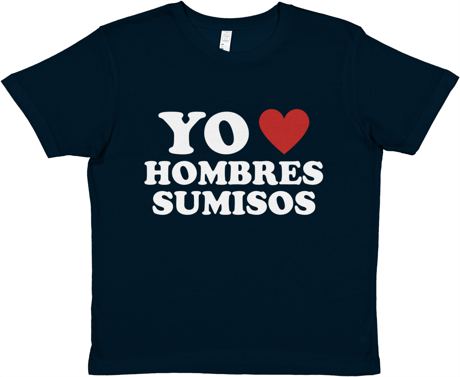 Baby Tee Yo Amo Hombres Sumisos - TheShirtless