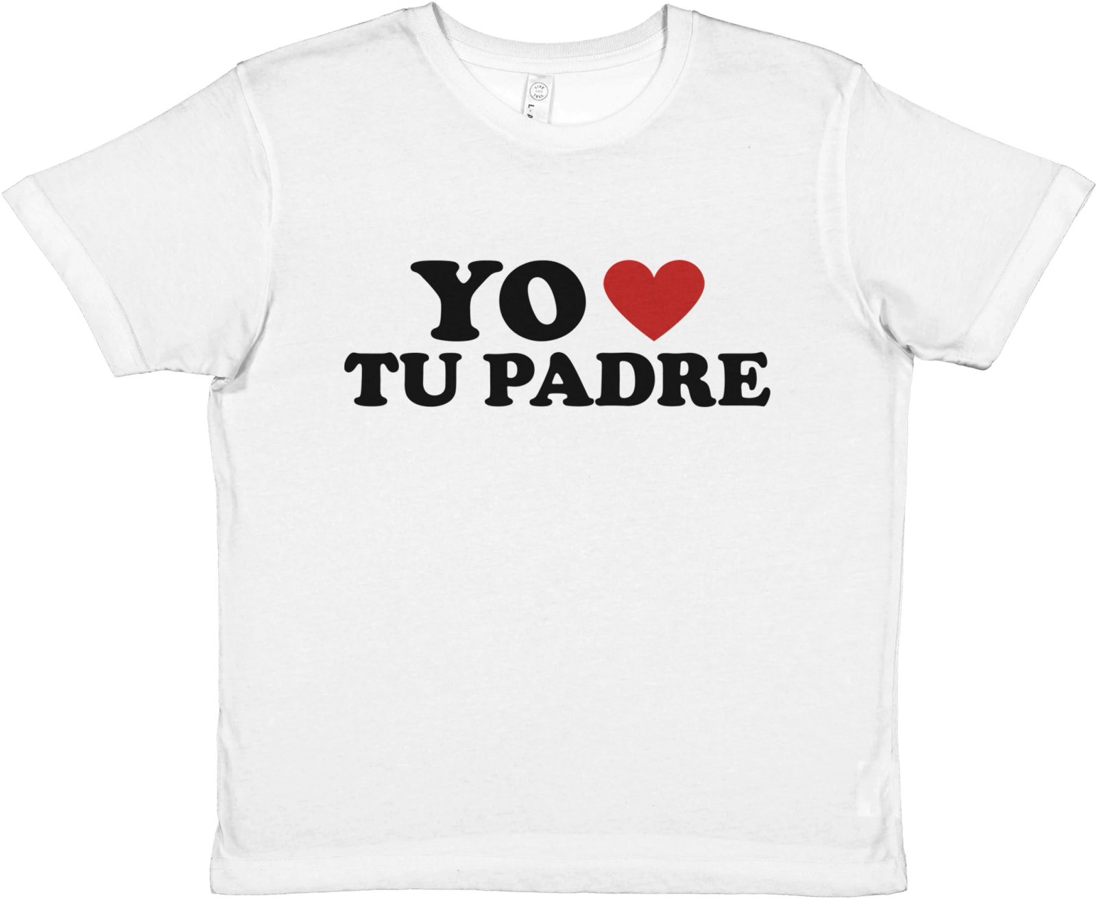 Baby Tee Yo Amo Tu Padre - TheShirtless