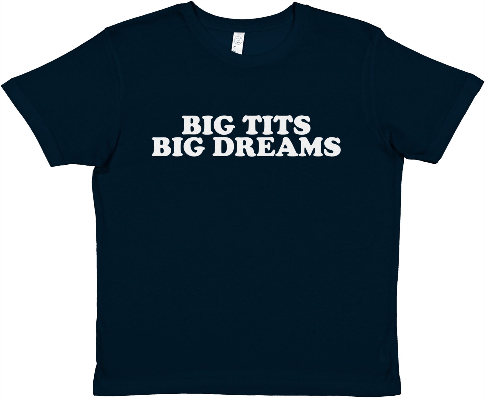 Big Tits Big Dreams Baby Tee - TheShirtless