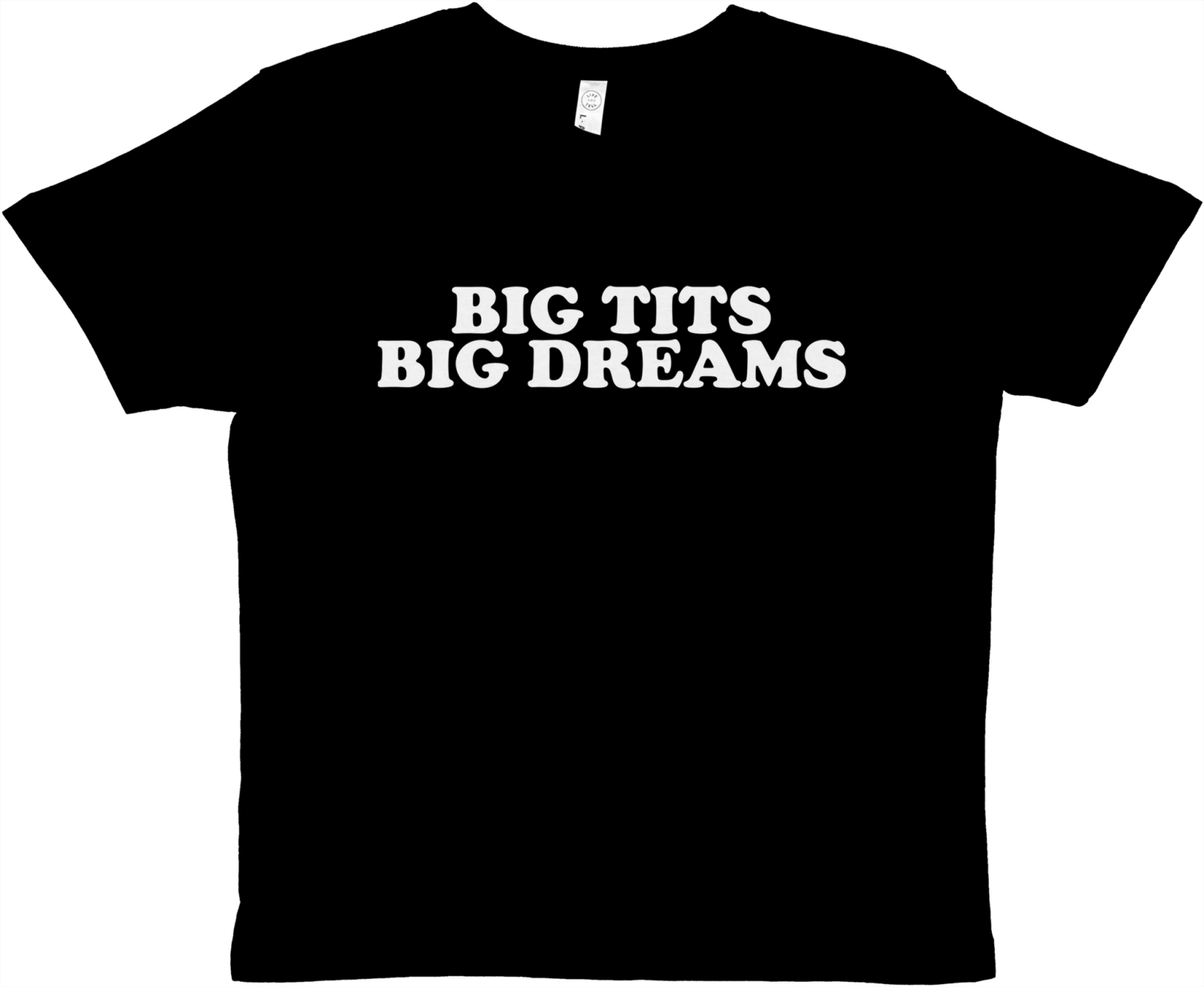 Big Tits Big Dreams Baby Tee - TheShirtless