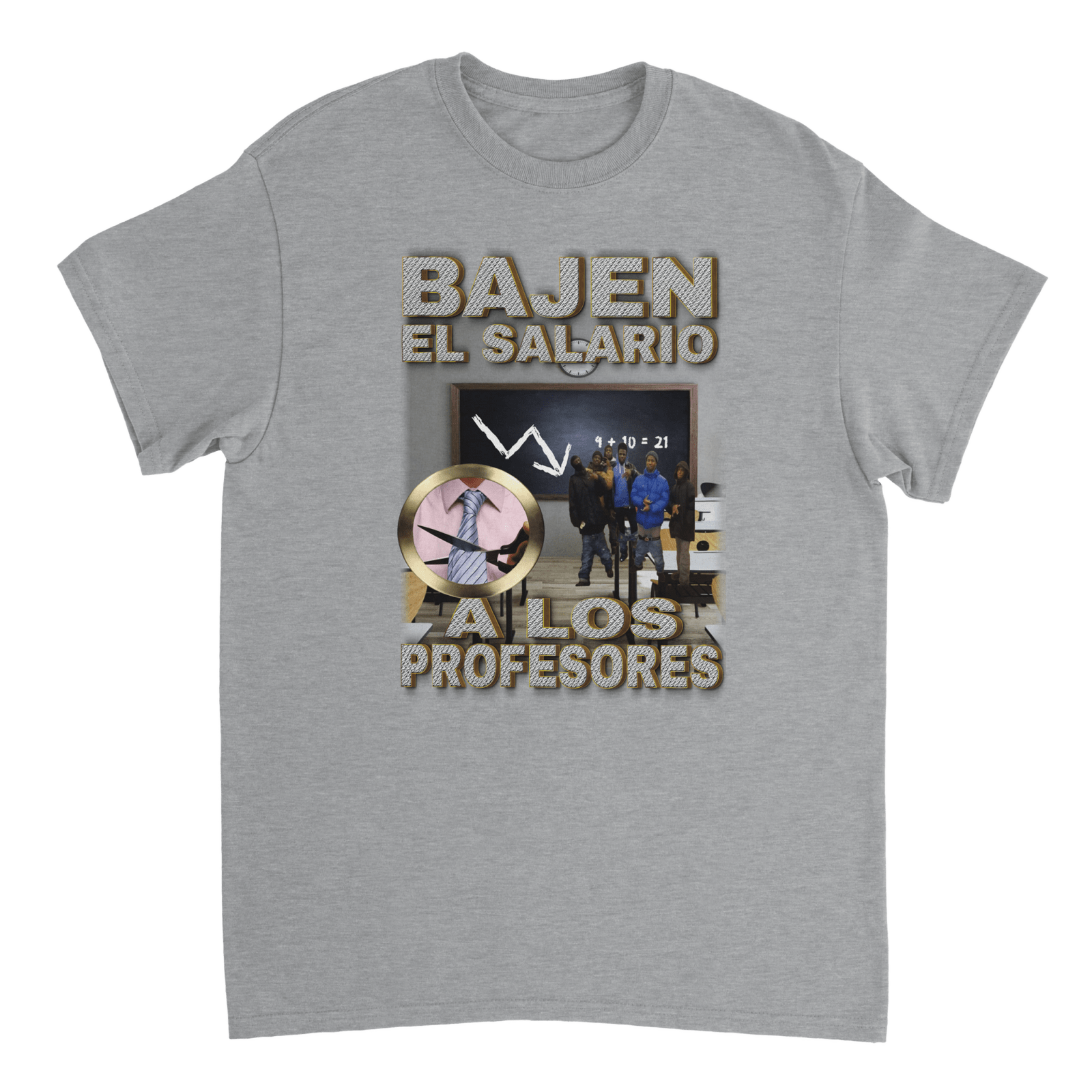 Camiseta Bajen A El Salario Los Profesores - TheShirtless