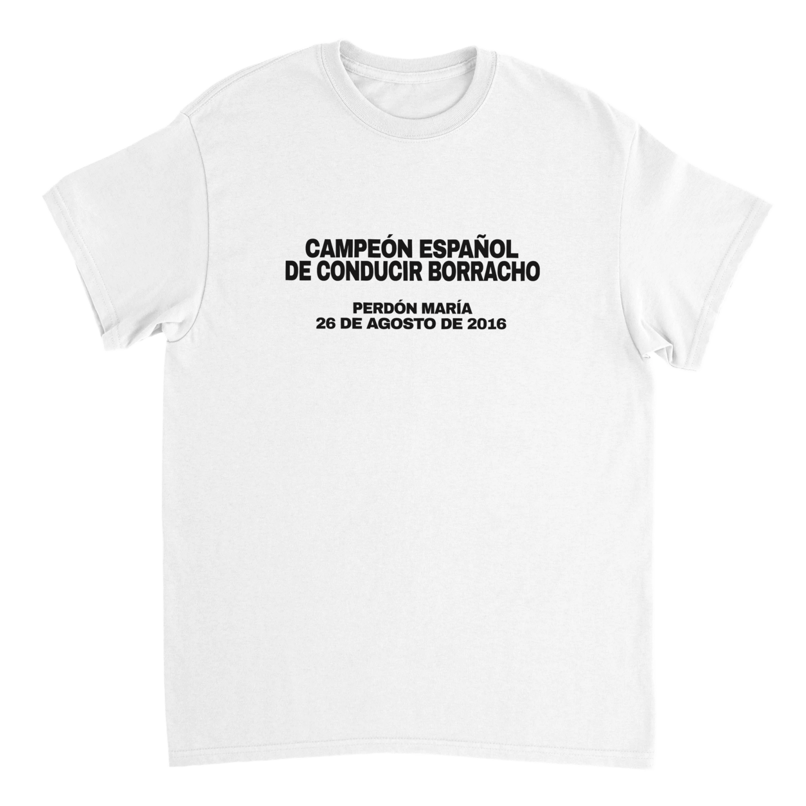 Camiseta Campeón Español De Conducir - TheShirtless