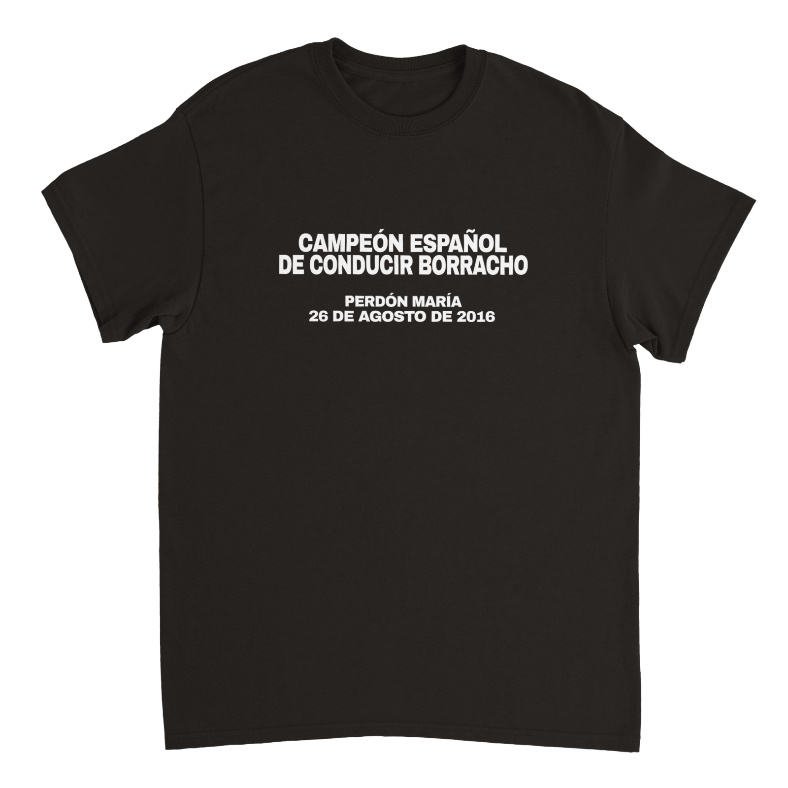 Camiseta Campeón Español De Conducir - TheShirtless