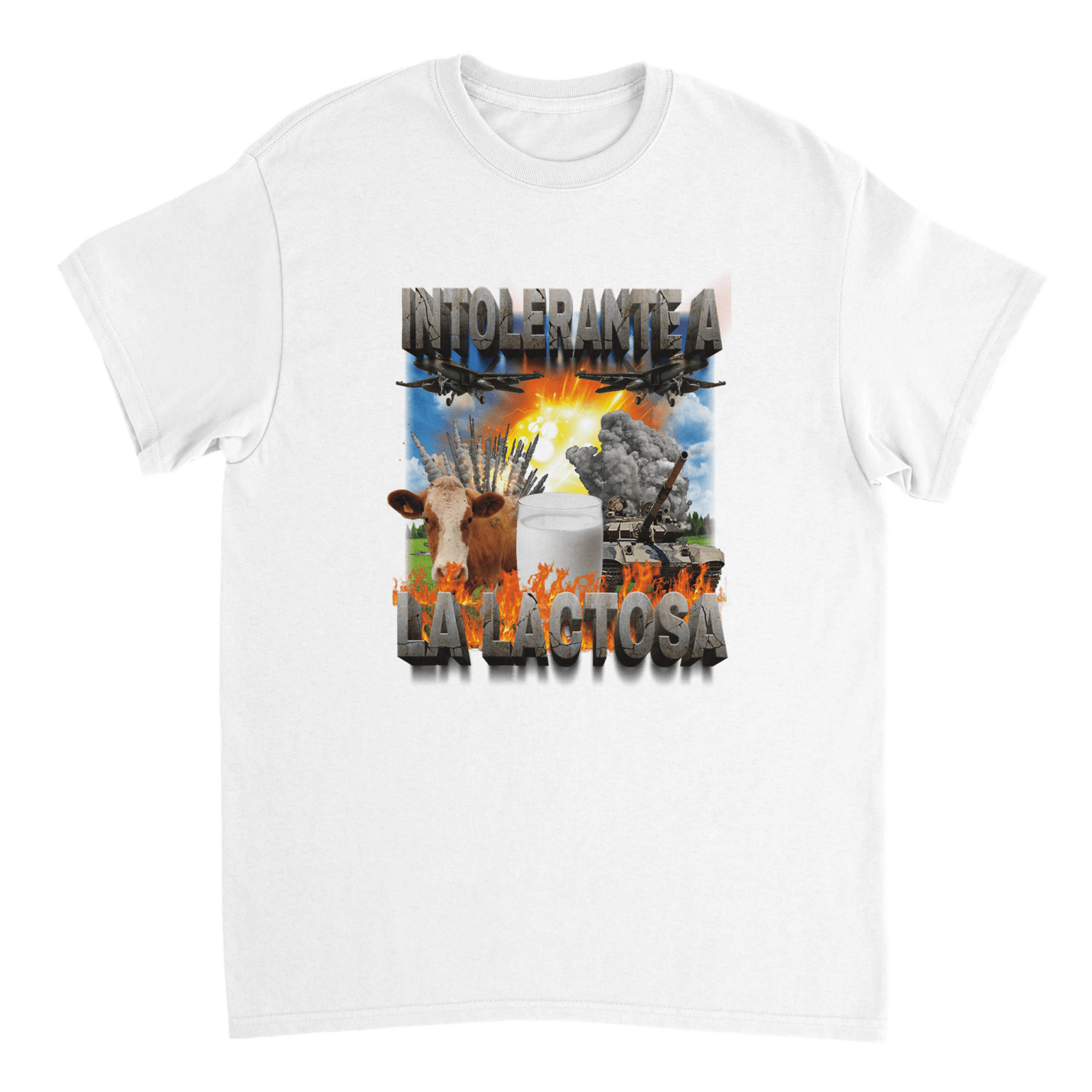 Camiseta Intolerante A La Lactosa - TheShirtless