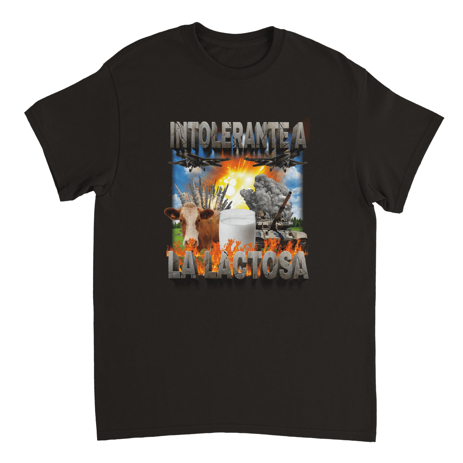 Camiseta Intolerante A La Lactosa - TheShirtless