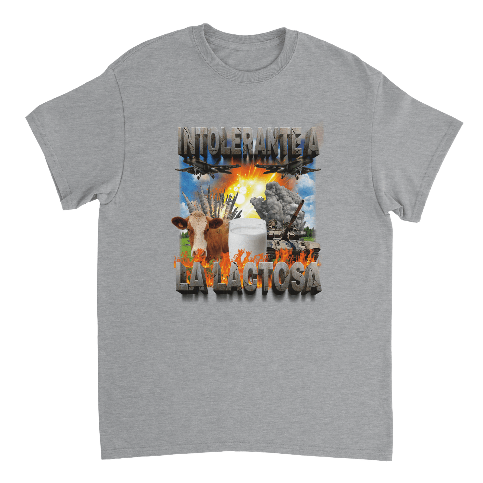 Camiseta Intolerante A La Lactosa - TheShirtless