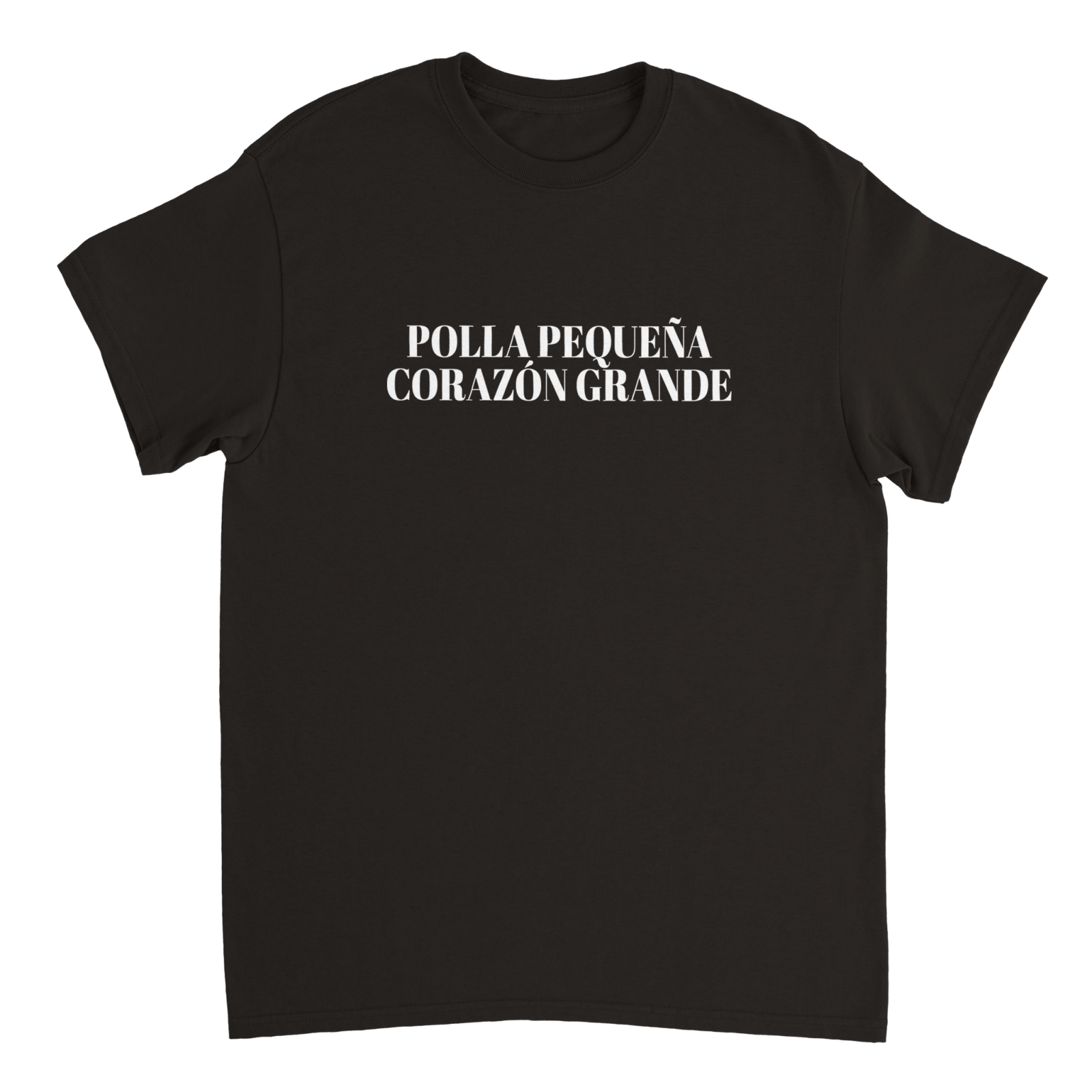 Camiseta Polla Pequeña Corazón Grande - TheShirtless